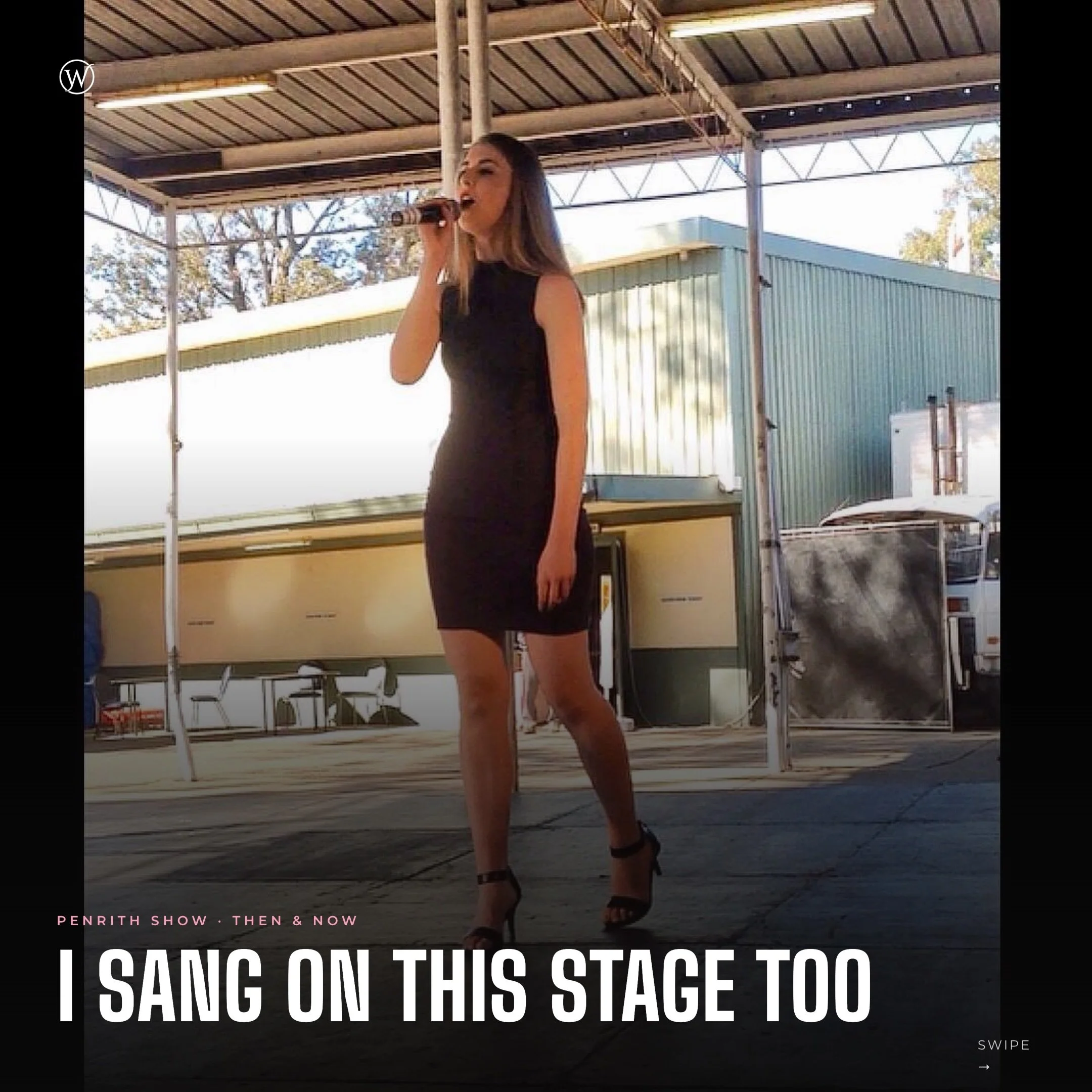 This photo popped up as a Facebook memory&hellip; performing at Penrith Show as a teenager! If I could go back and tell my younger self that one day I&rsquo;d be bringing my own students to perform at the event years later, I don&rsquo;t think I woul
