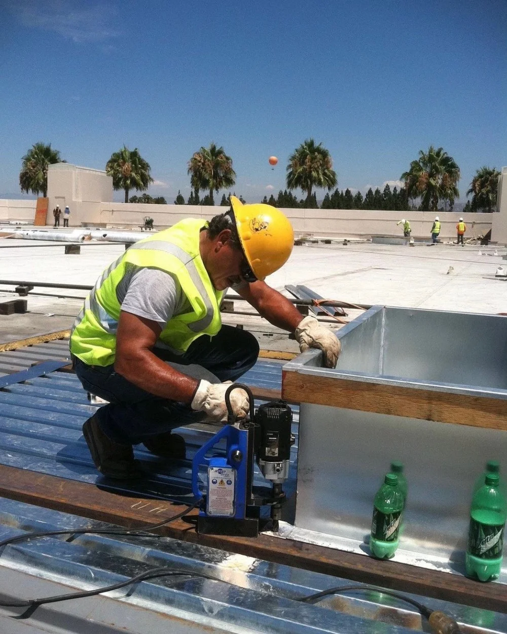 Metal Decking Installation