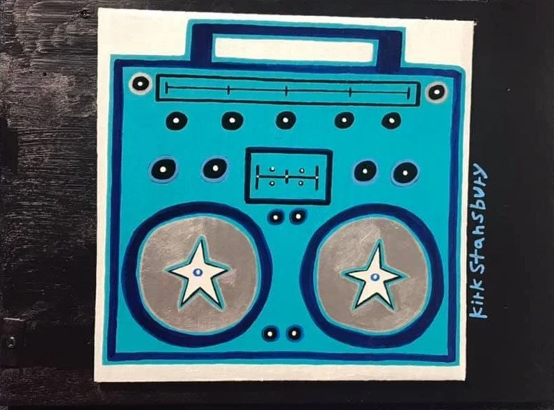 “BOOMBOX 2019” by Kirk Stansbury.