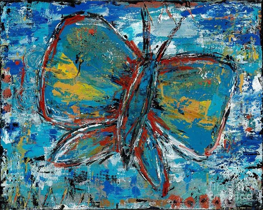 "Butterfly" by Kelly Saunders Art.