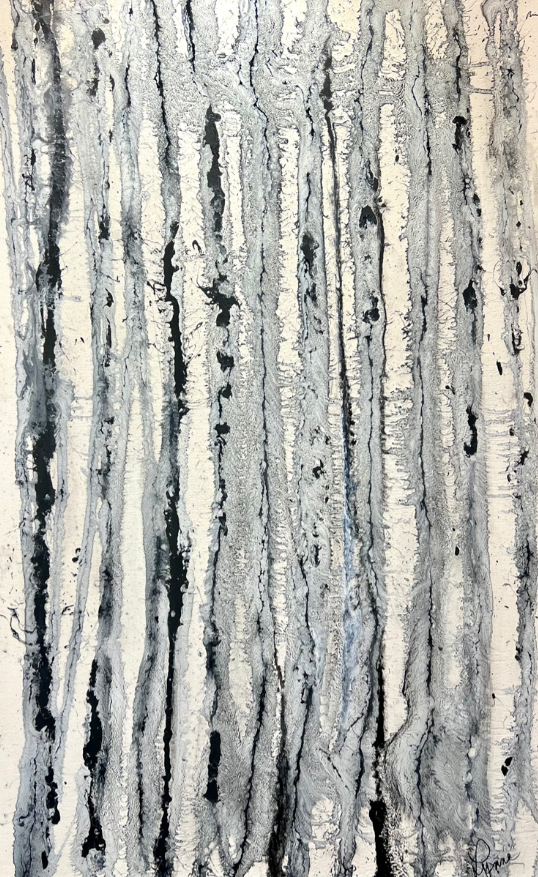 "Birches I" by Lynne McDonald, all rights reserved.