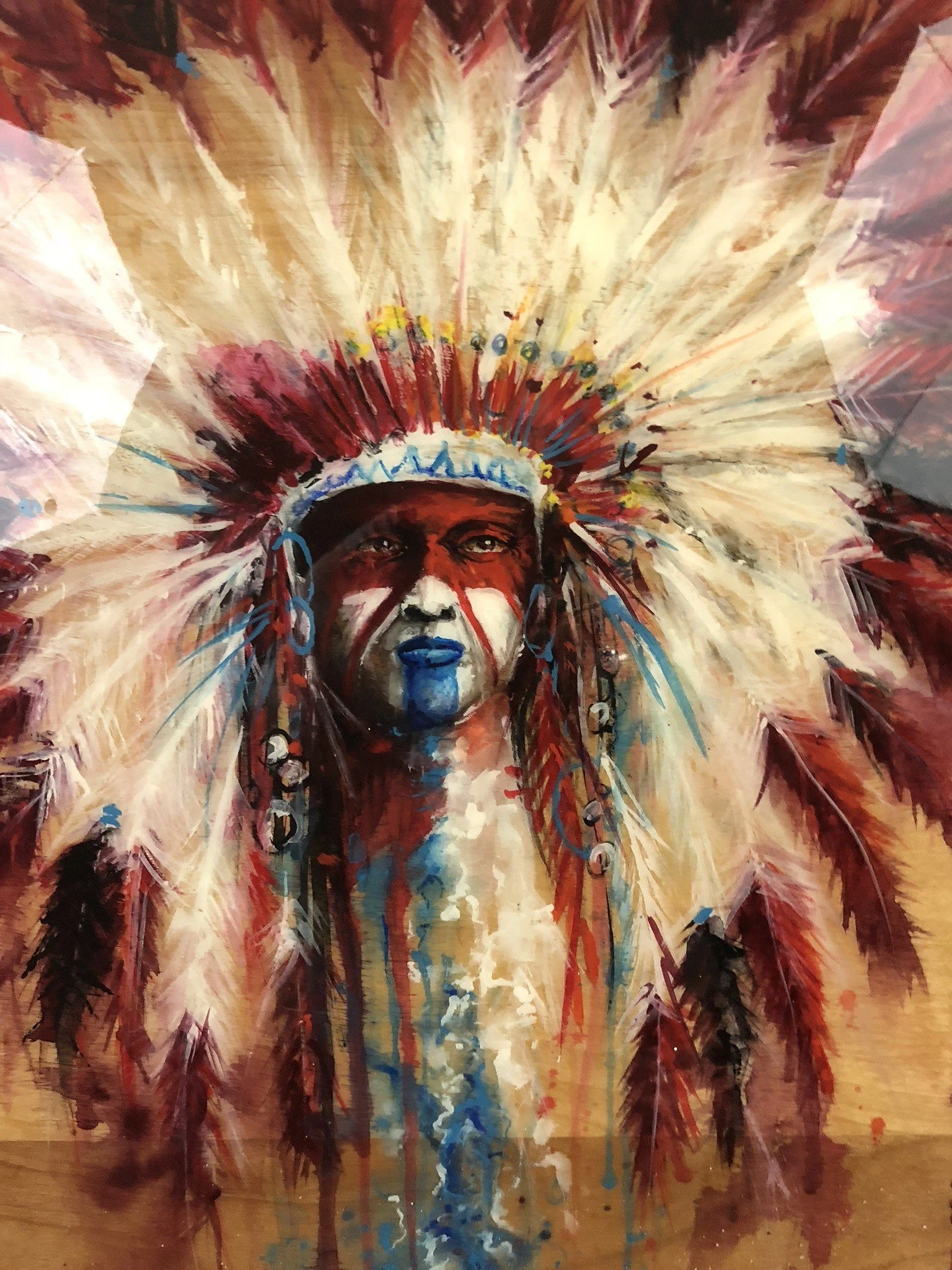 “Blood Moon Dance” by Scott Padgett Fine Art.