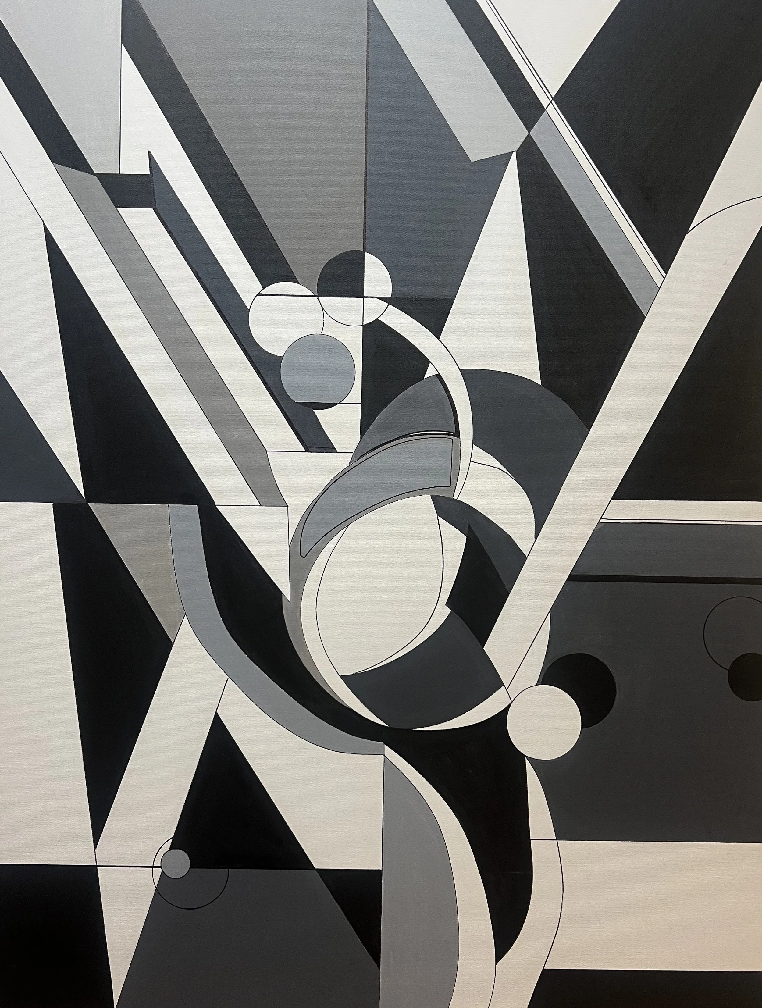 "Tension" by Marilyn Binder Silverman, all rights reserved.