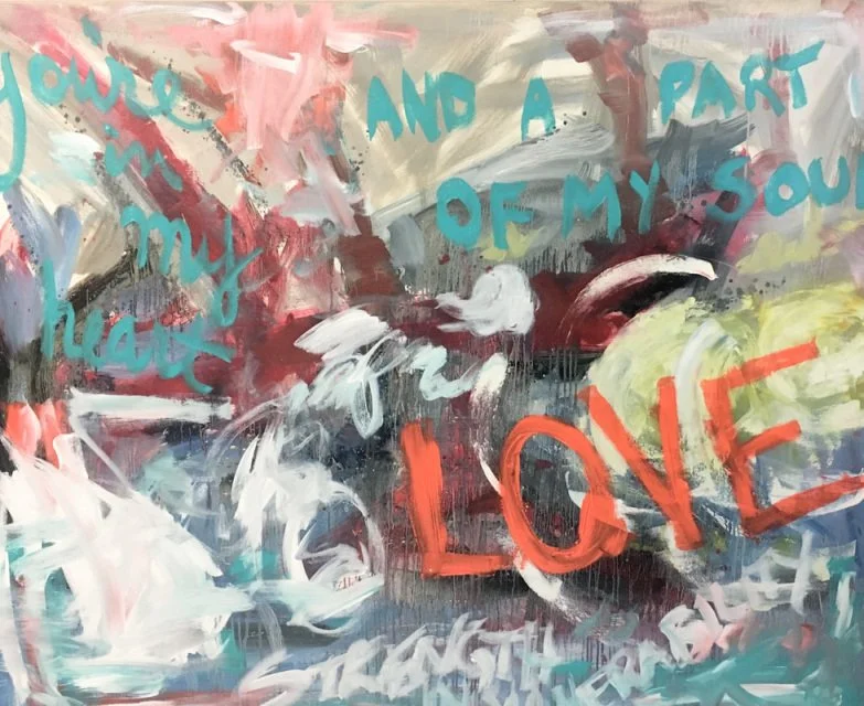 Artwork: "LOVE 48.60.2" by J. King Artworks.