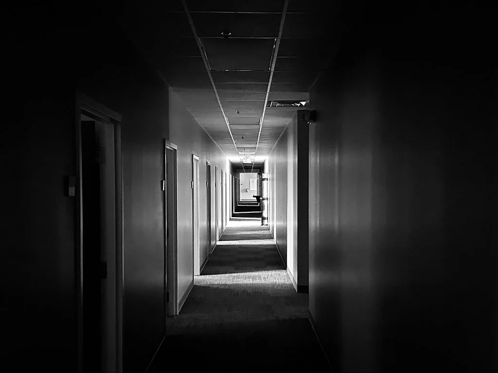 Photo: “Dark Hallway” by Jason Rogers, all rights reserved.