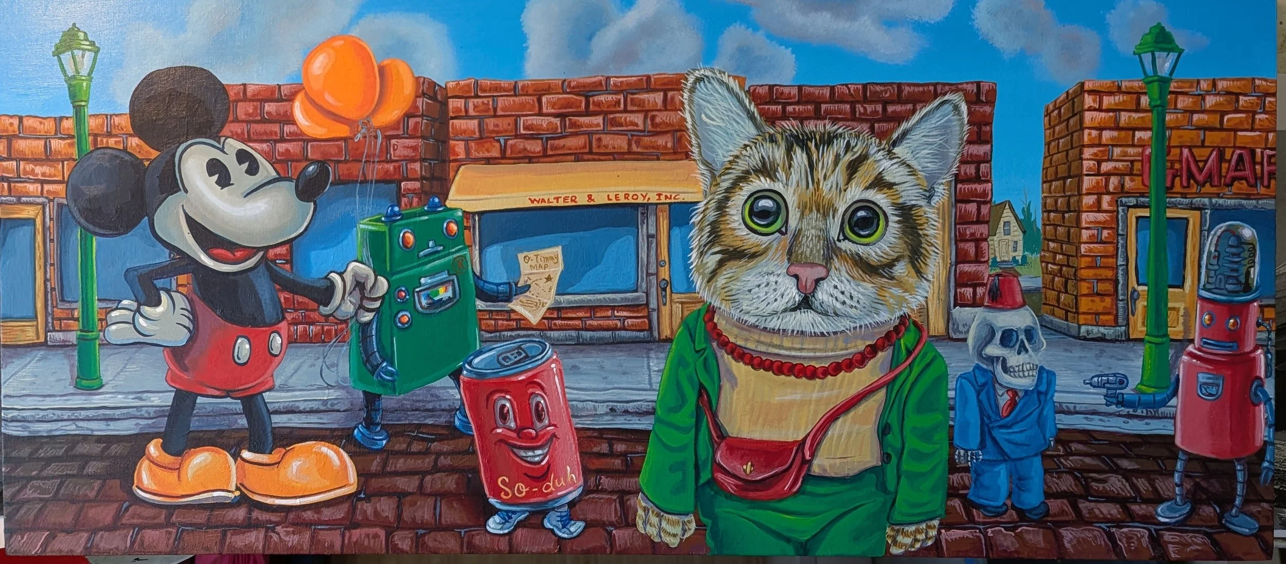 "Pantsuit Pam" by Mr. Hooper Art.