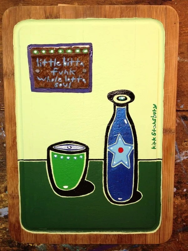 "little bitta funk whole lotta soul" by Kirk Stansbury, 2014.