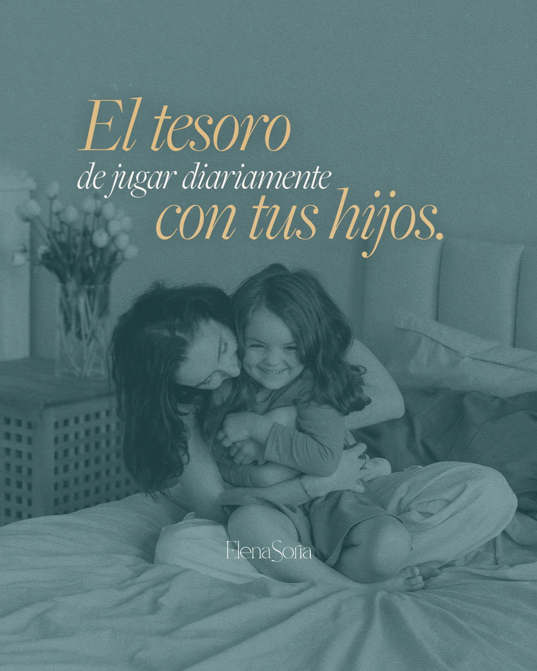 El tesoro de jugar diariamente con tus hijos.