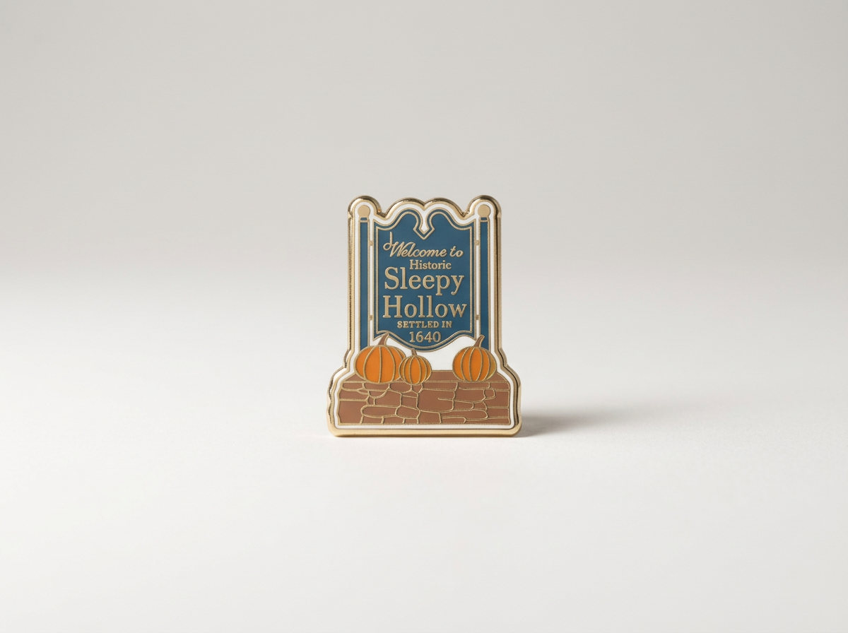 Sleepy Hollow Souvenir Pin