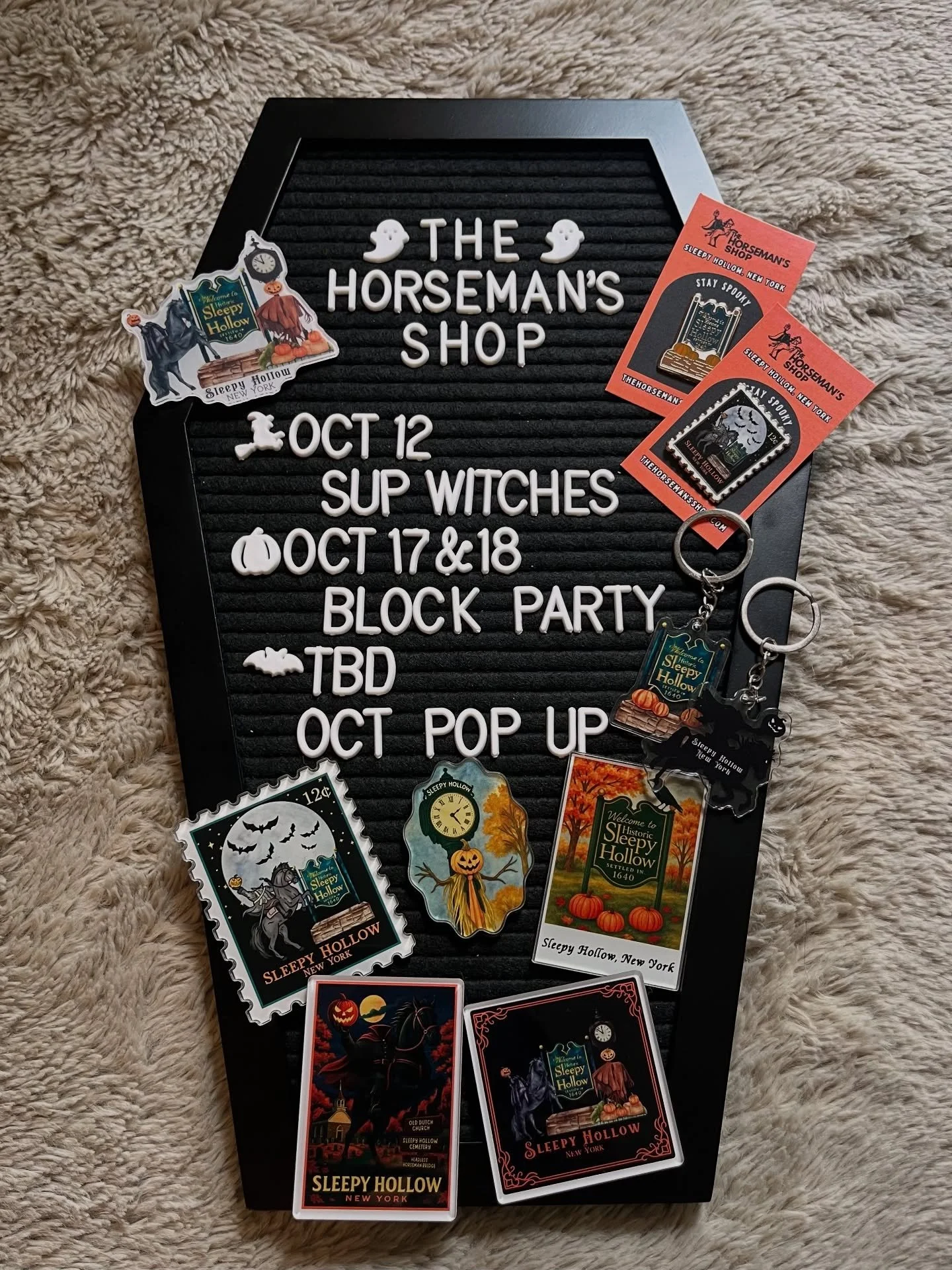 👻✨ We&rsquo;re so excited for this upcoming month - October is almost here and we can&rsquo;t wait to see everyone! Here&rsquo;s where you can find us:

🎃 Oct 12 &ndash; SUP Witches Festival @rivertownssupyoga 
🎃 Oct 17 &amp; 18 &ndash; SH Haunted
