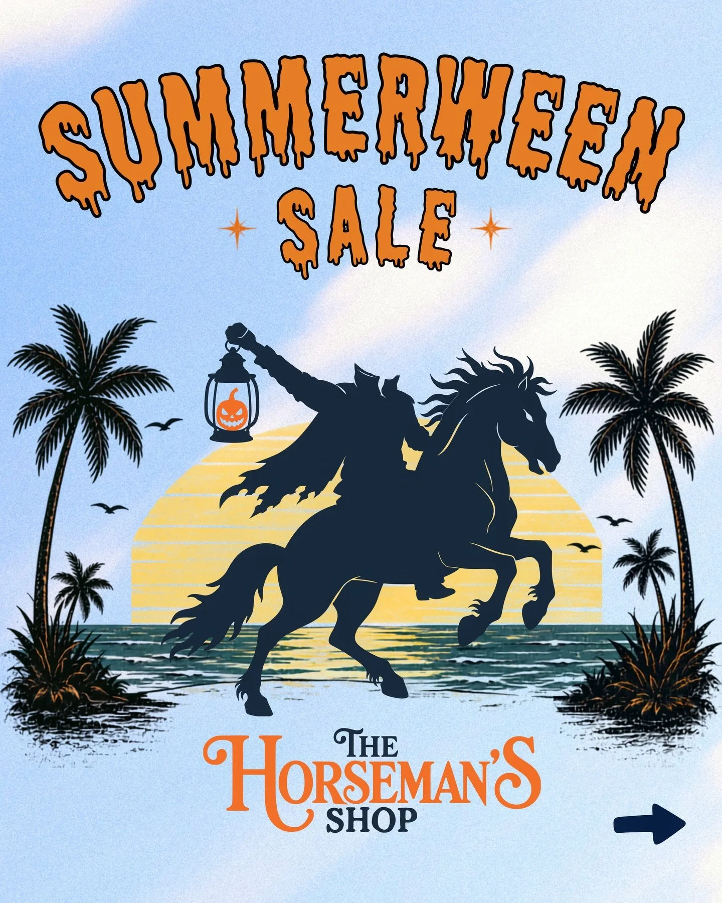 🎃☀️ Who&rsquo;s already in spooky season mode?

If you&rsquo;re already counting down to Halloween, this one&rsquo;s for you!

Our Summerween Sale is on now live with some discounted pricing on some of our favorite Sleepy Hollow souvenirs and appare