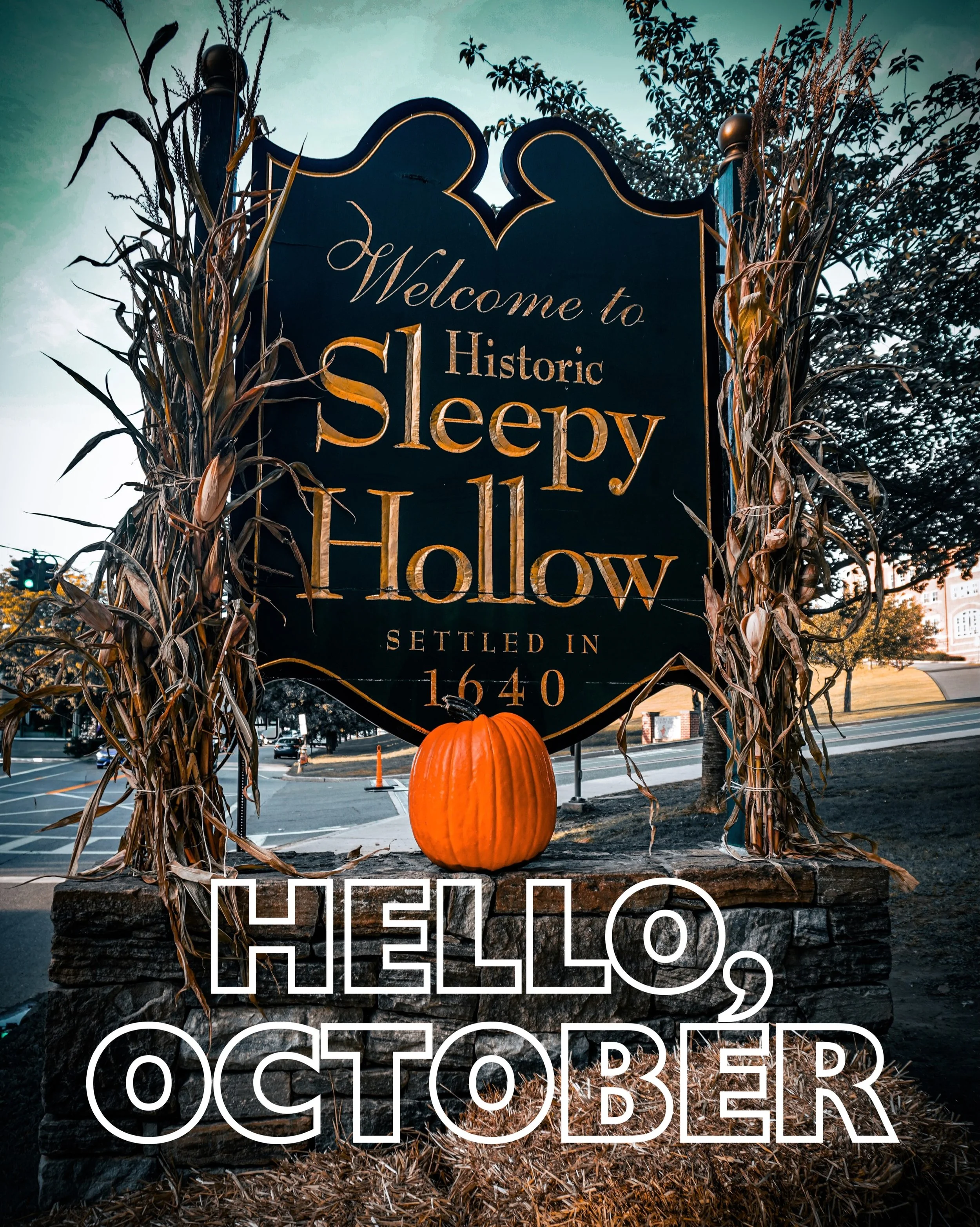 It&rsquo;s finally October! 🎃🍂

Our favorite month is officially here, and Sleepy Hollow is already getting into full spooky season mode. The historic Sleepy Hollow sign is decorated, storefronts around town are decked out for Halloween, Beekman Ja