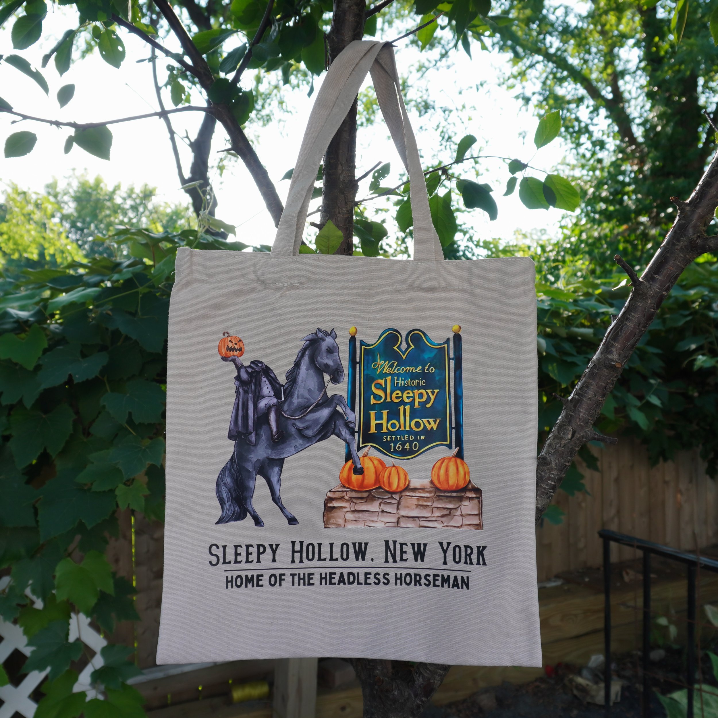 Welcome to Sleepy Hollow Tote Bag