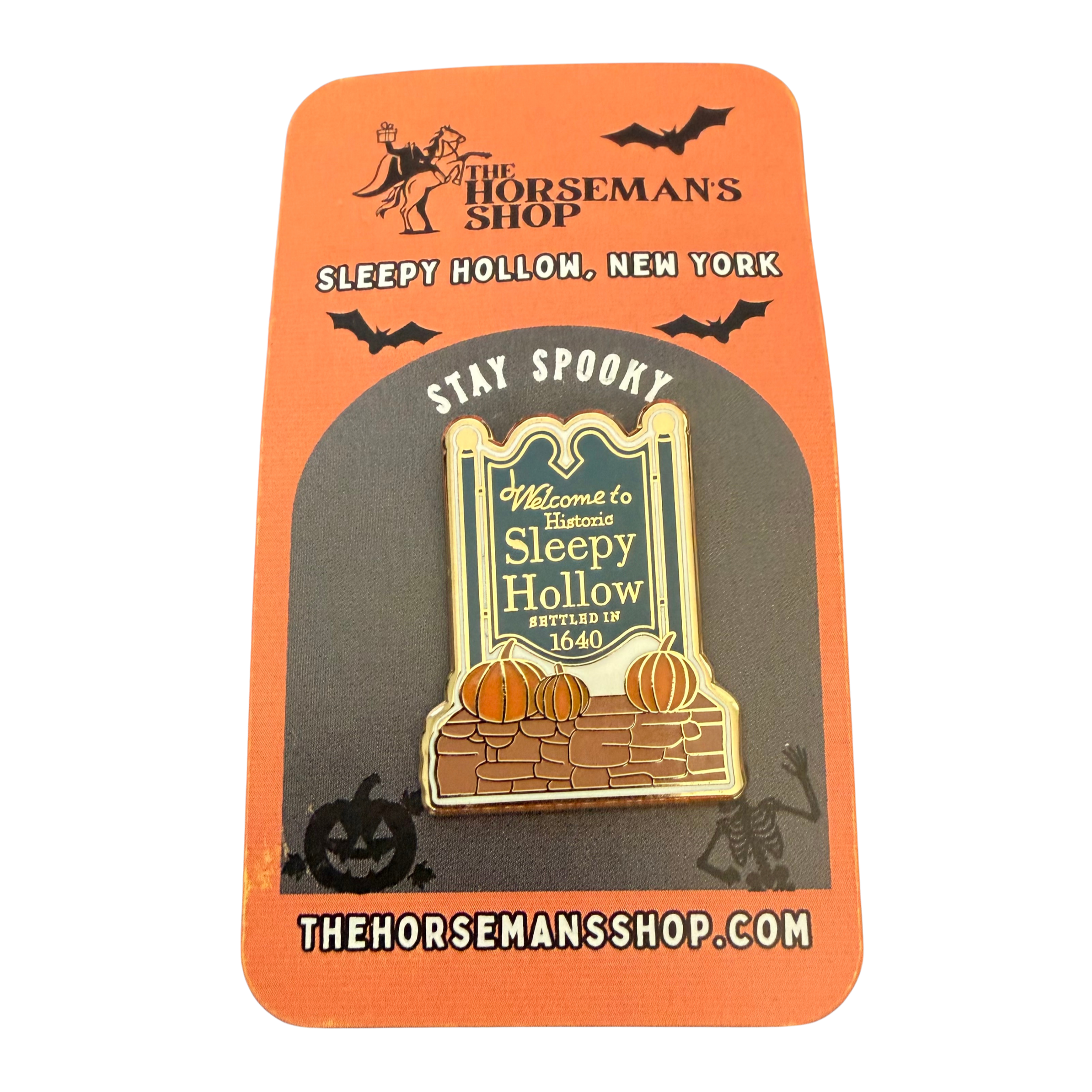 Sleepy Hollow Souvenir Pin