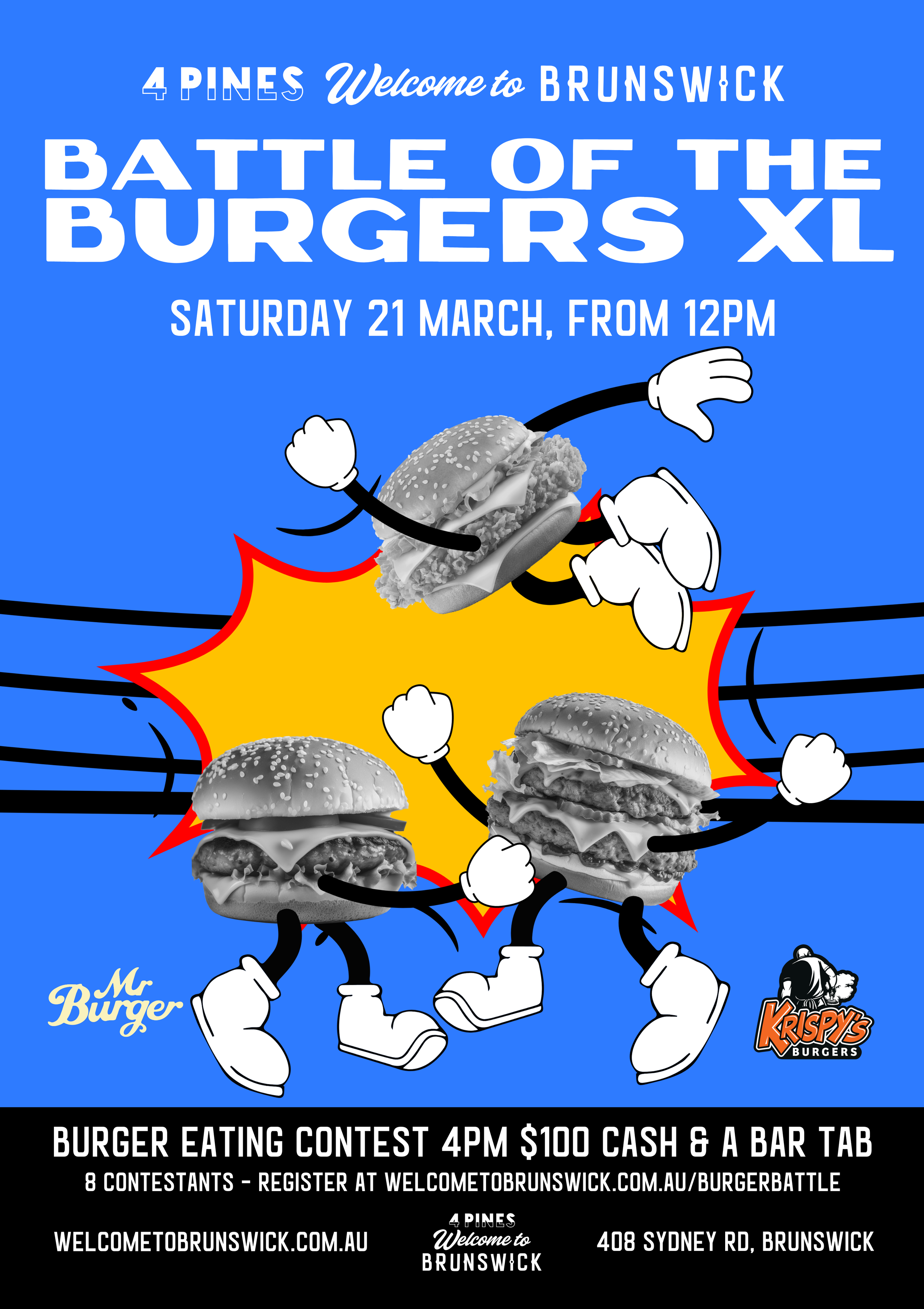 BATTLE OF THE BURGERS XL