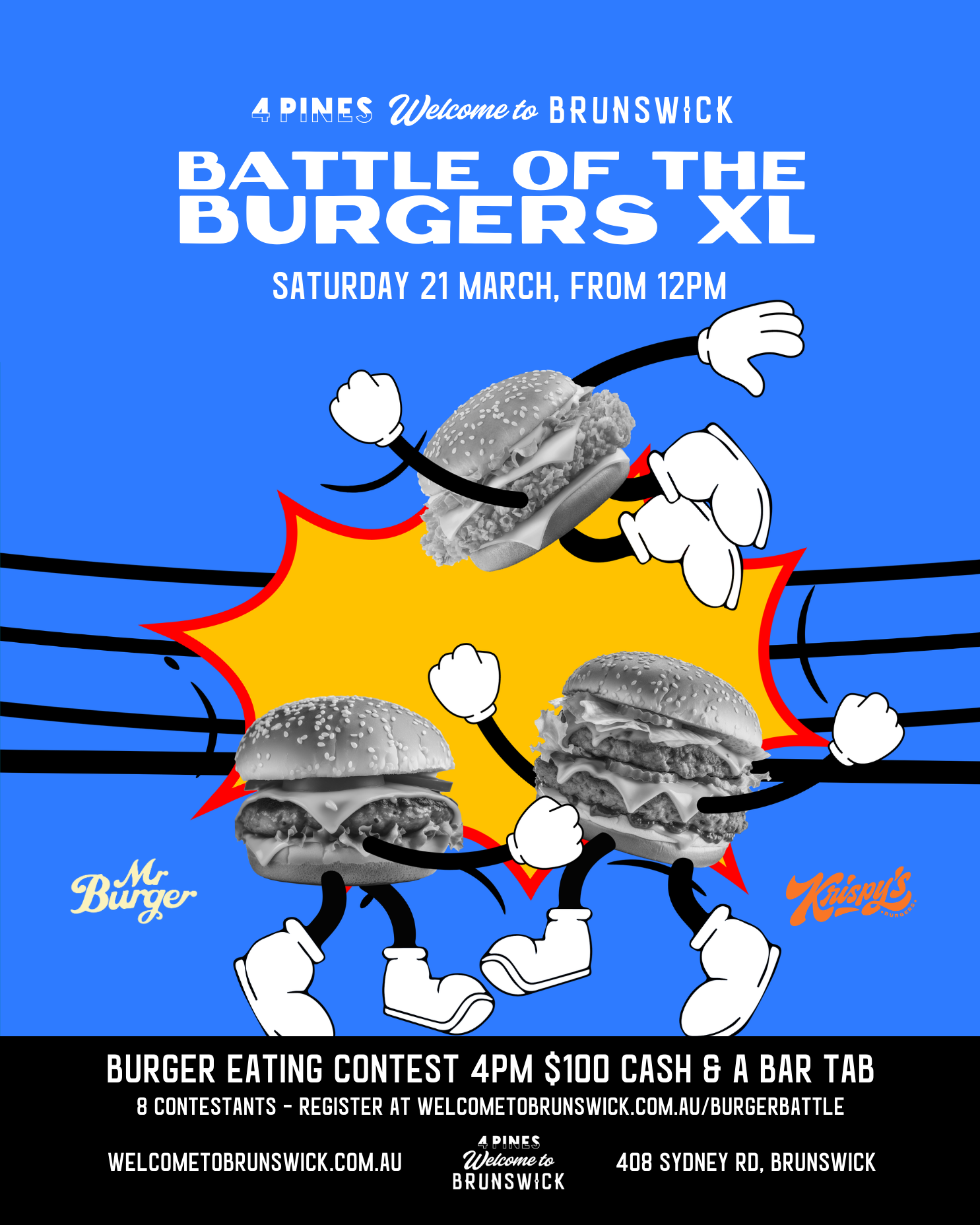 BATTLE OF THE BURGERS XL