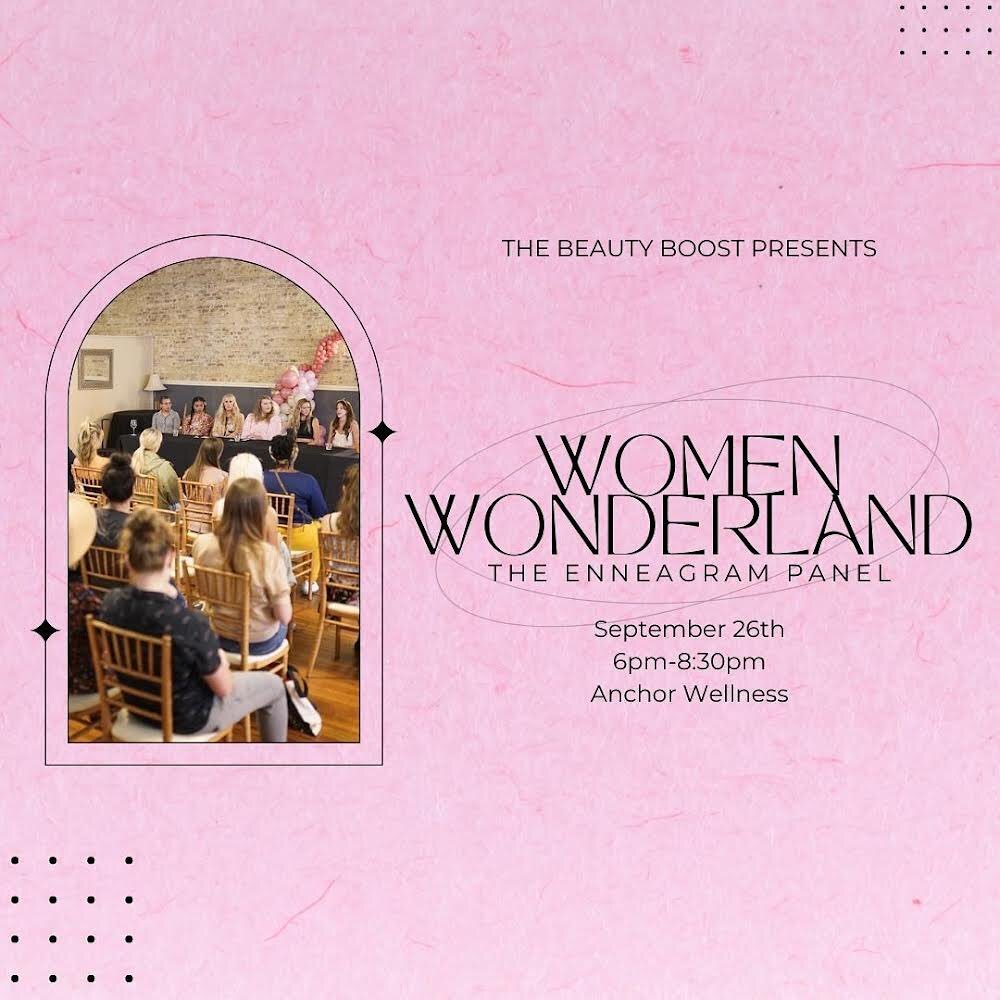✨ THE WOMEN WONDERLAND PANEL IS HERE ✨ 

One of the FAVORITES of the year 😍 

And this time&hellip; it&rsquo;s all things ENNEAGRAM 👀😮 

Raise your hand if you&rsquo;re a fan of The Enneagram 🙋🏽&zwj;♀️
Raise your hand if you&rsquo;re not really 