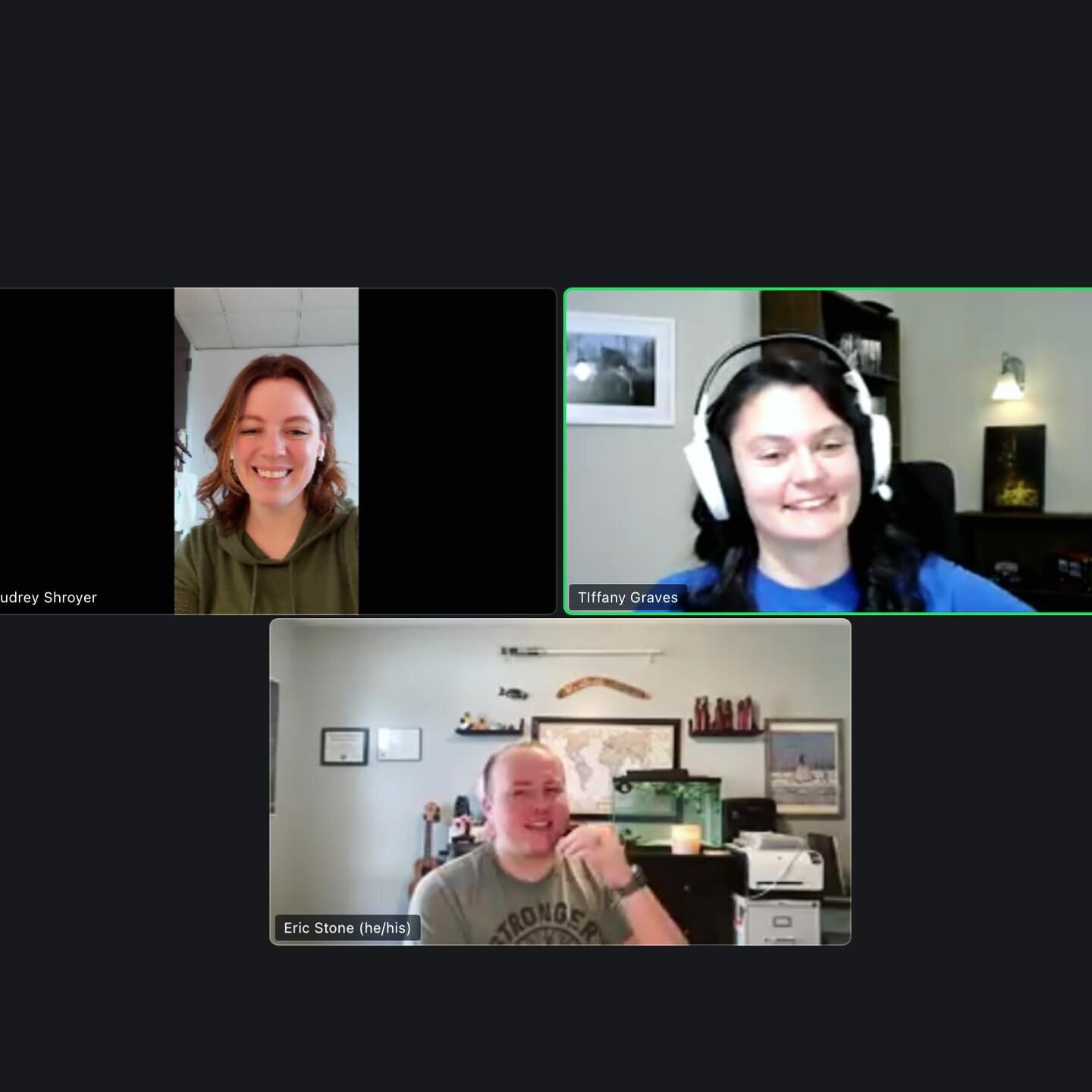 I had such a great time talking with @bluegardenscounseling and @empowered.change.counseling about ADHD for their podcast Deciphering Growth. I can&rsquo;t wait for the episode to come out. Thank you so much Tiffany &amp; Eric. I&rsquo;m so grateful 