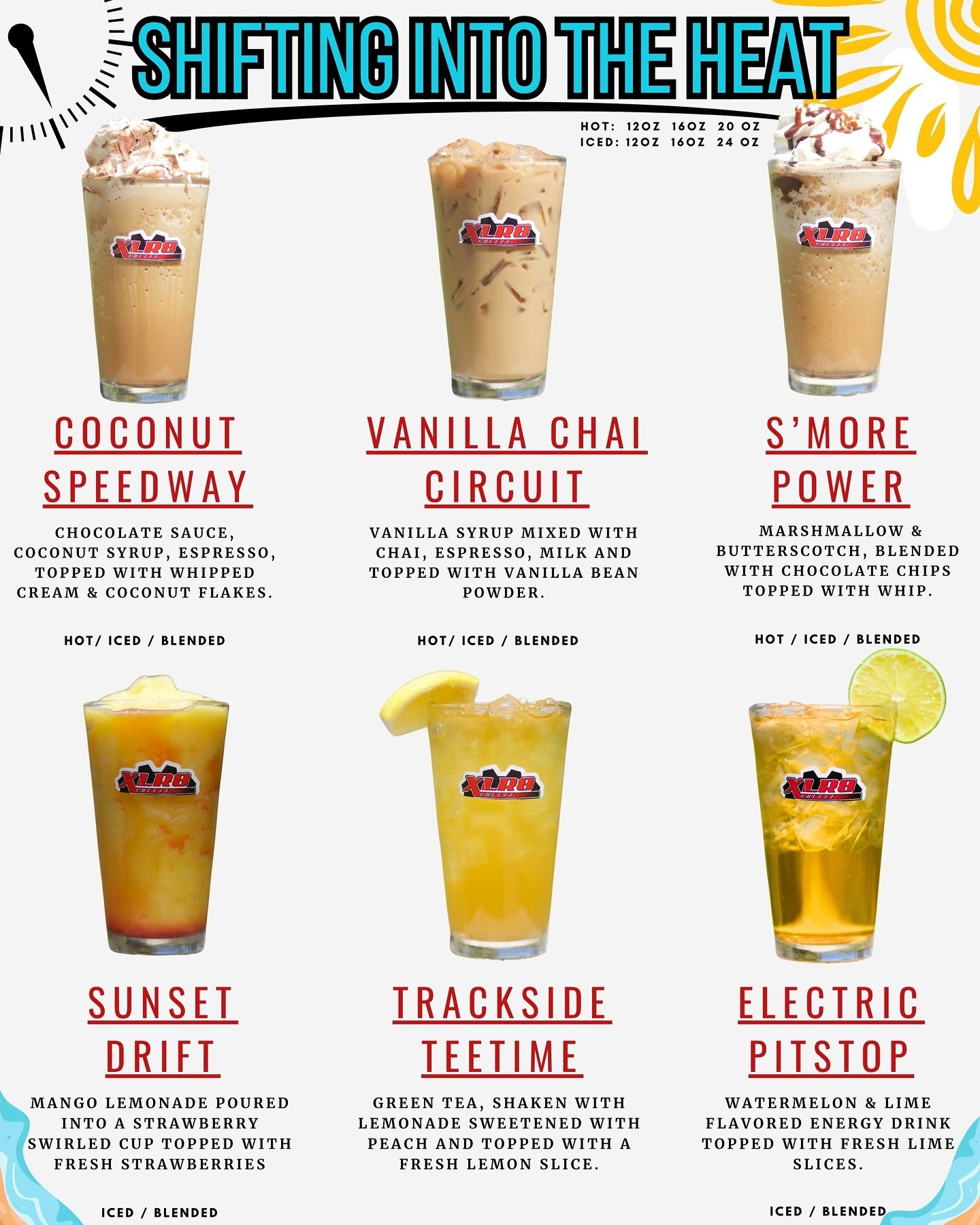 Our new seasonal menu drops tomorrow &mdash; just in time to help you beat the heat! ☀️
Swing by and sip your way through summer with our refreshing new lineup!