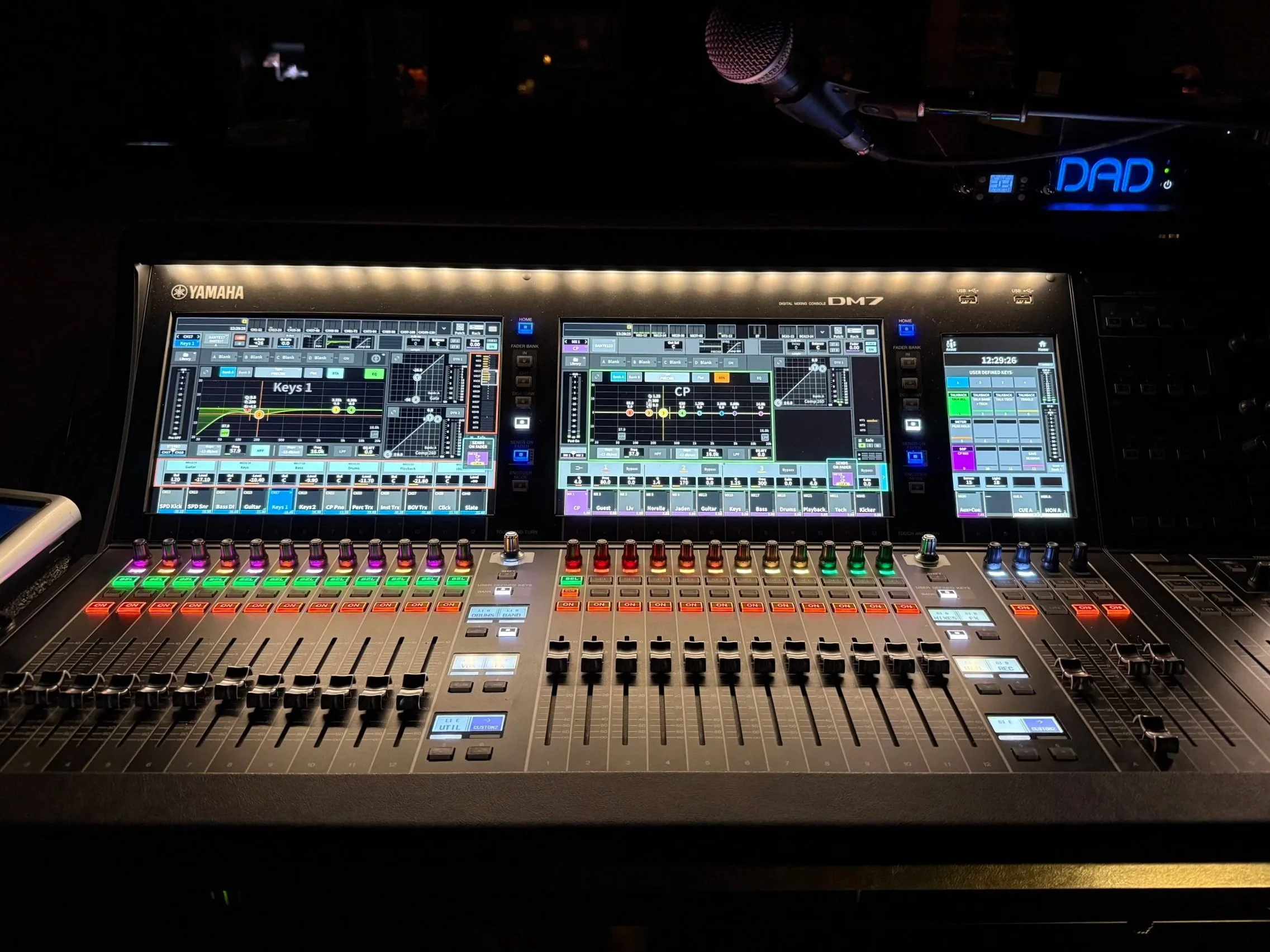 Yamaha DM7 - My first time on a Yamaha Desk
