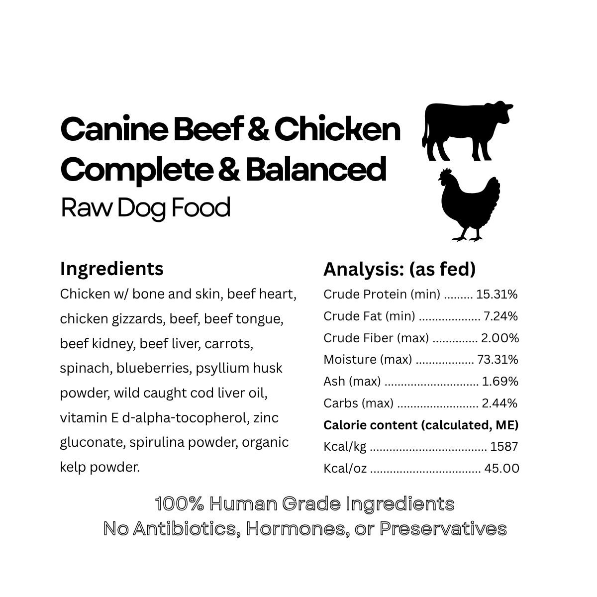 Canine Beef & Chicken Complete