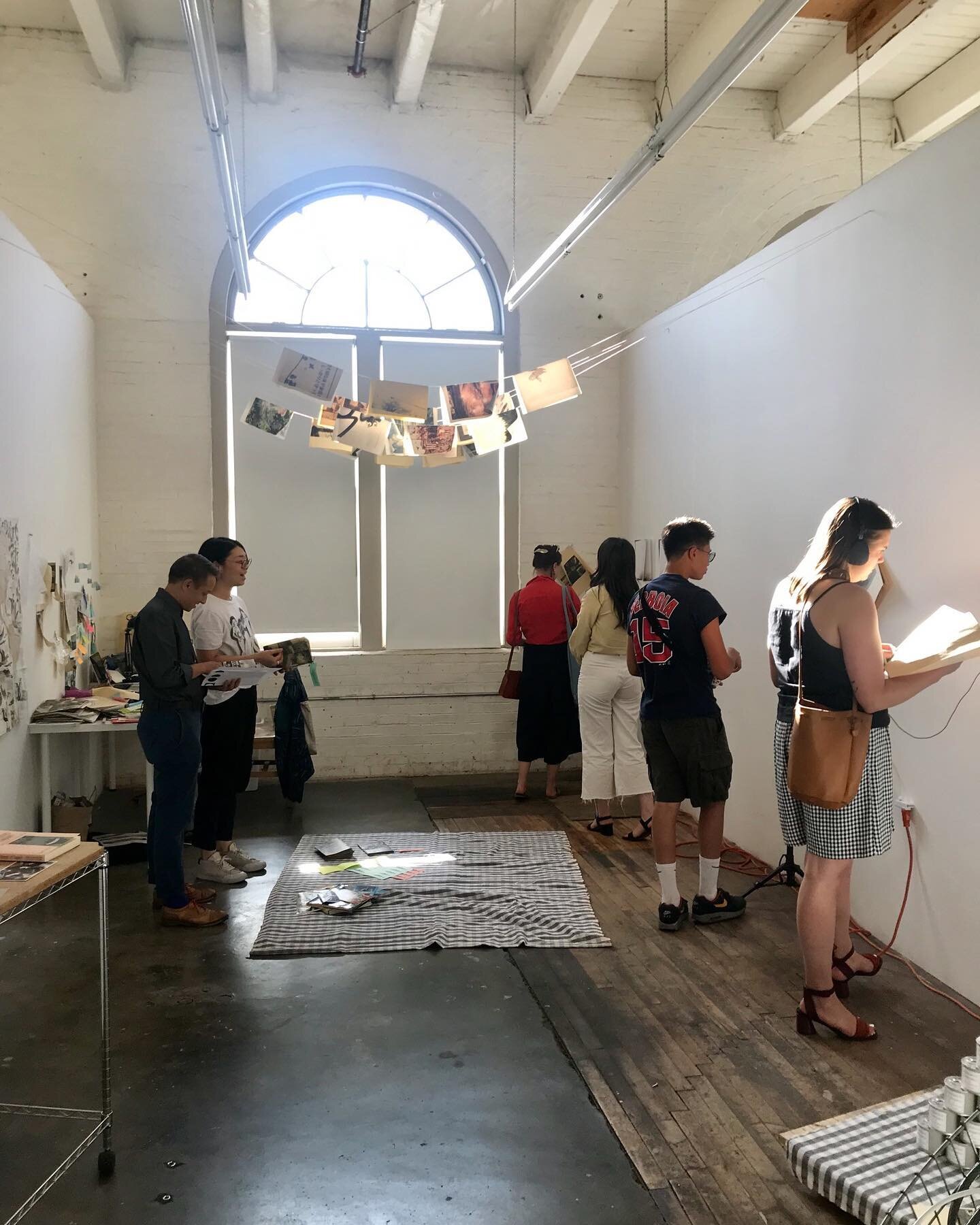 Belated thanks to everyone who came out to the End of Summer Open Studio! Documentation of all the artists&rsquo; work coming soon for those who couldn&rsquo;t make it.