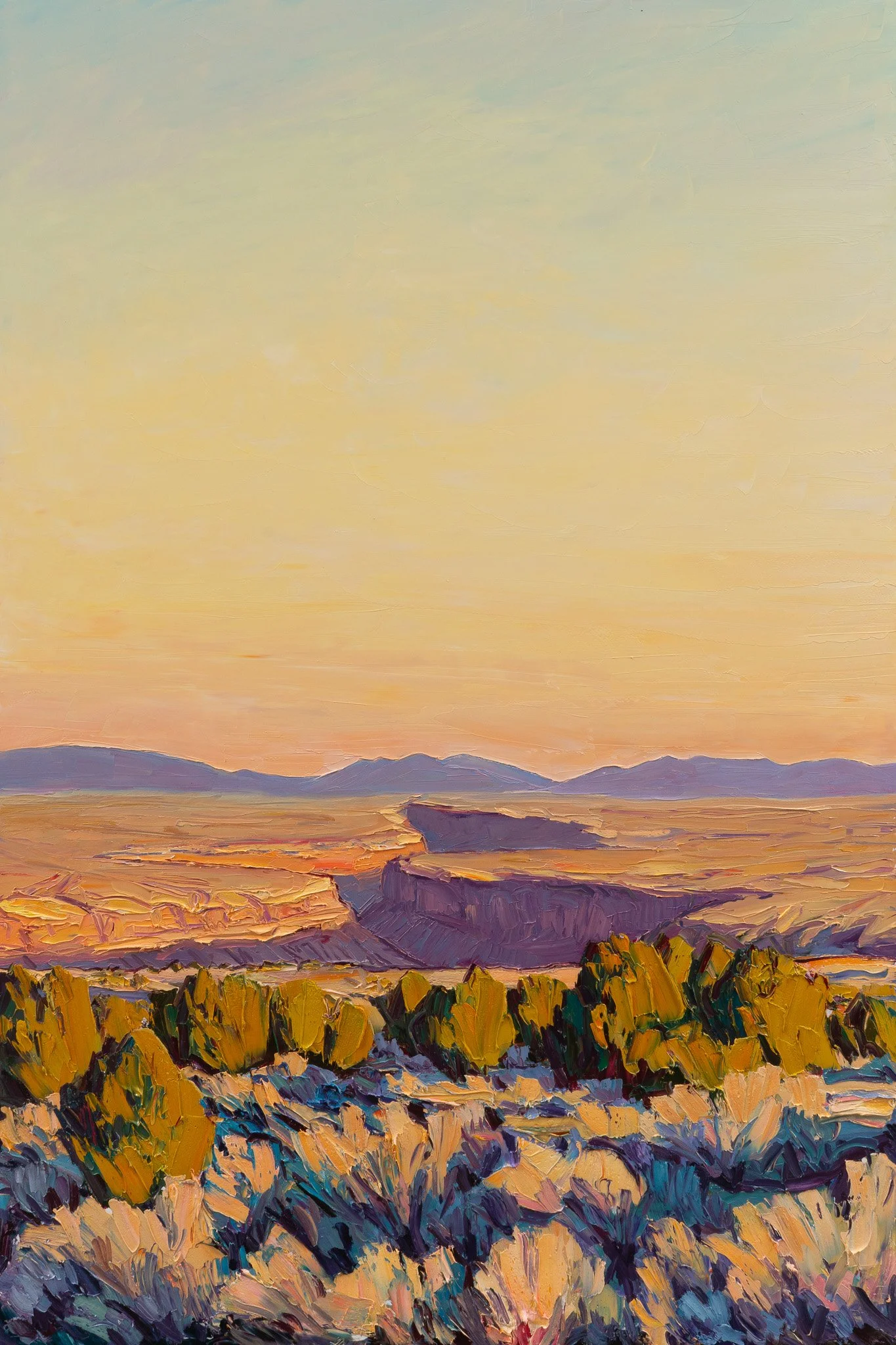 Monument #31 • 60" x 40" • oil on panel • private collection
