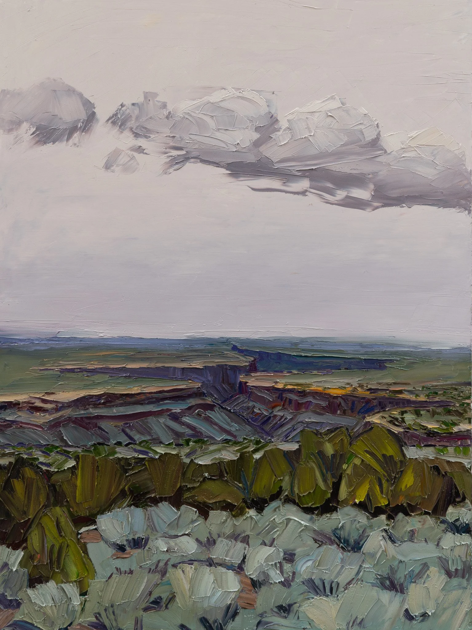 Monument #28 • 40" x 30" • oil on panel • private collection