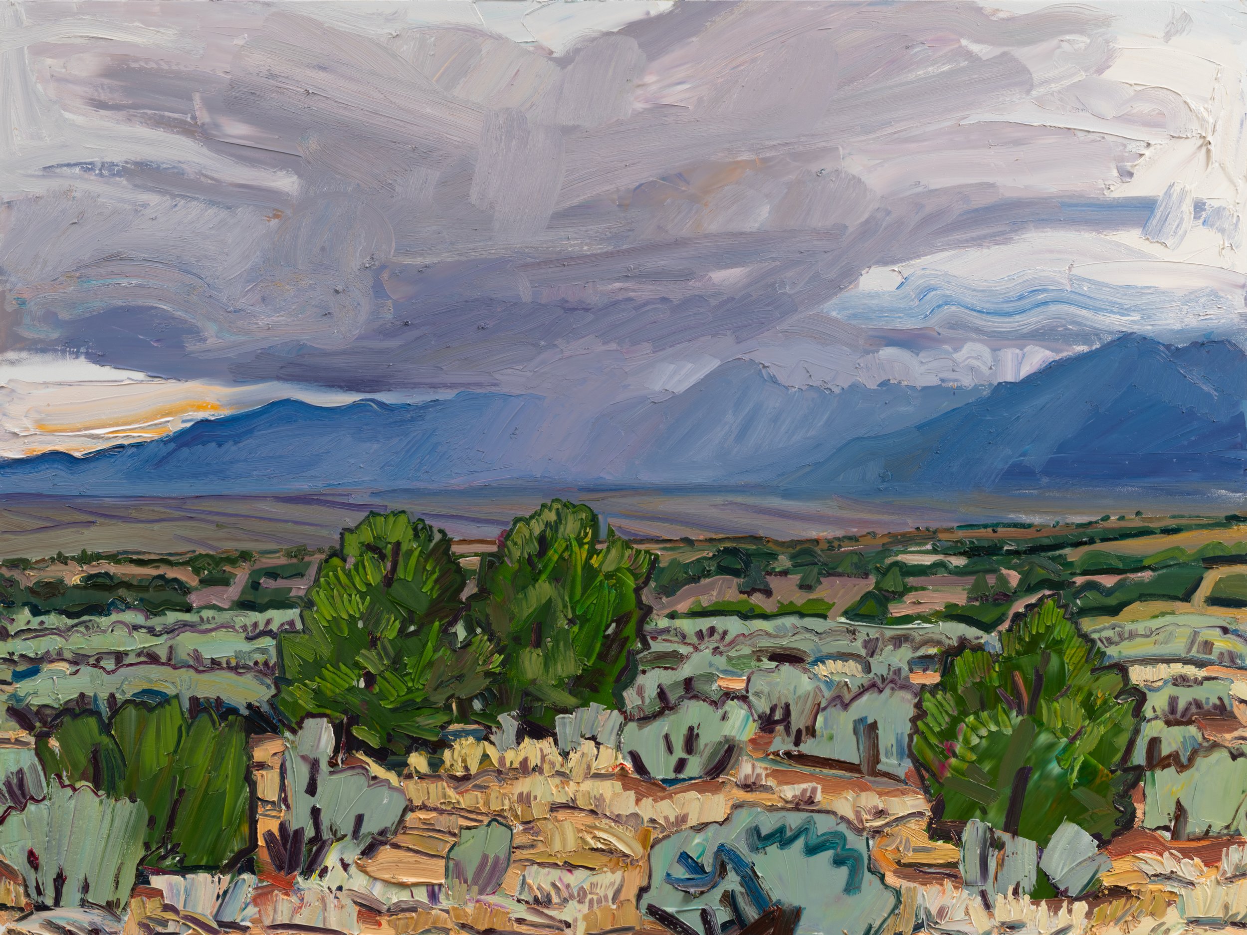 Parallel worlds • 36" x 48" • oil on panel • 2026
