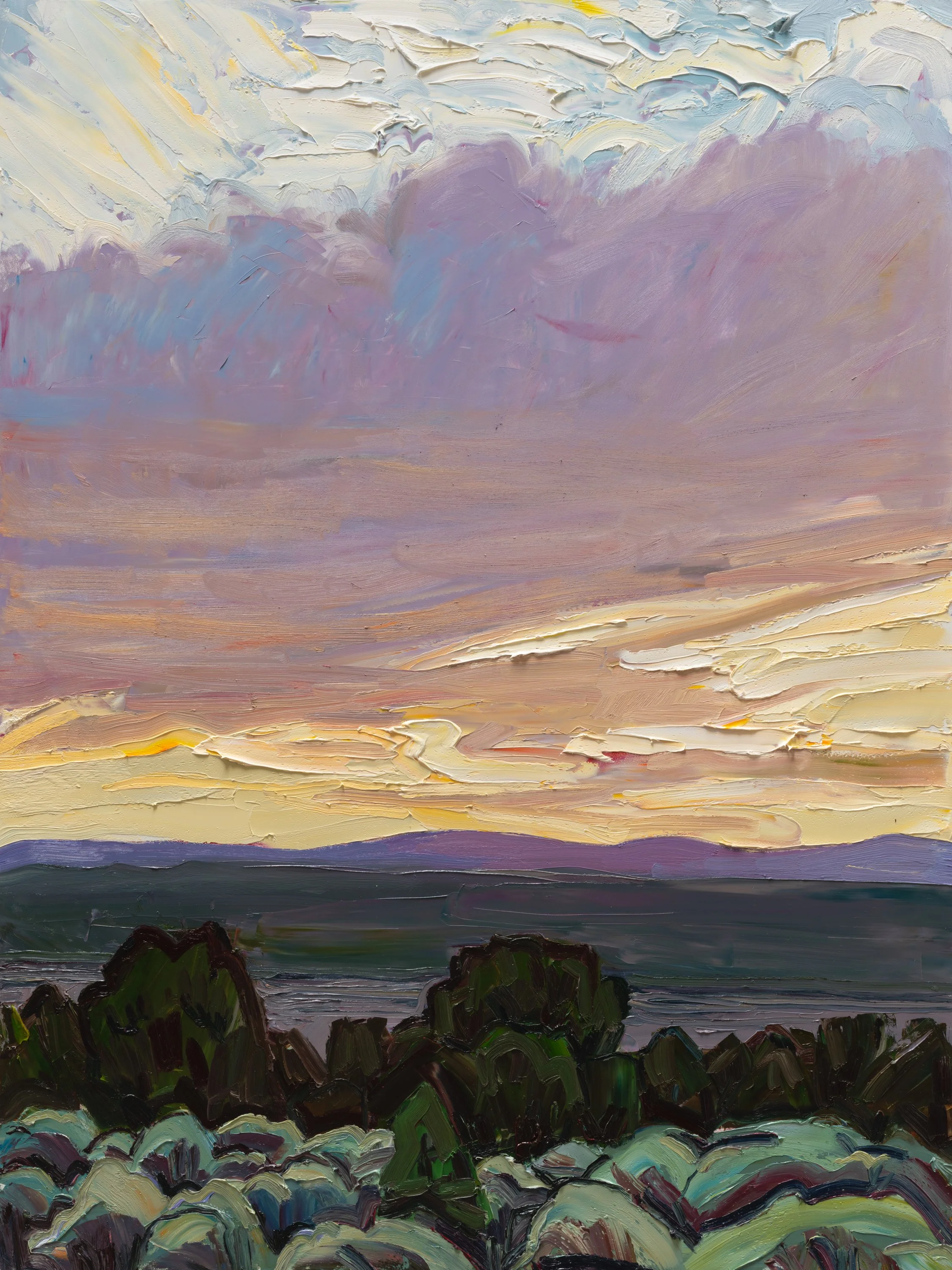 Solitudes #1 • 48" x 36" • oil on panel • 2026