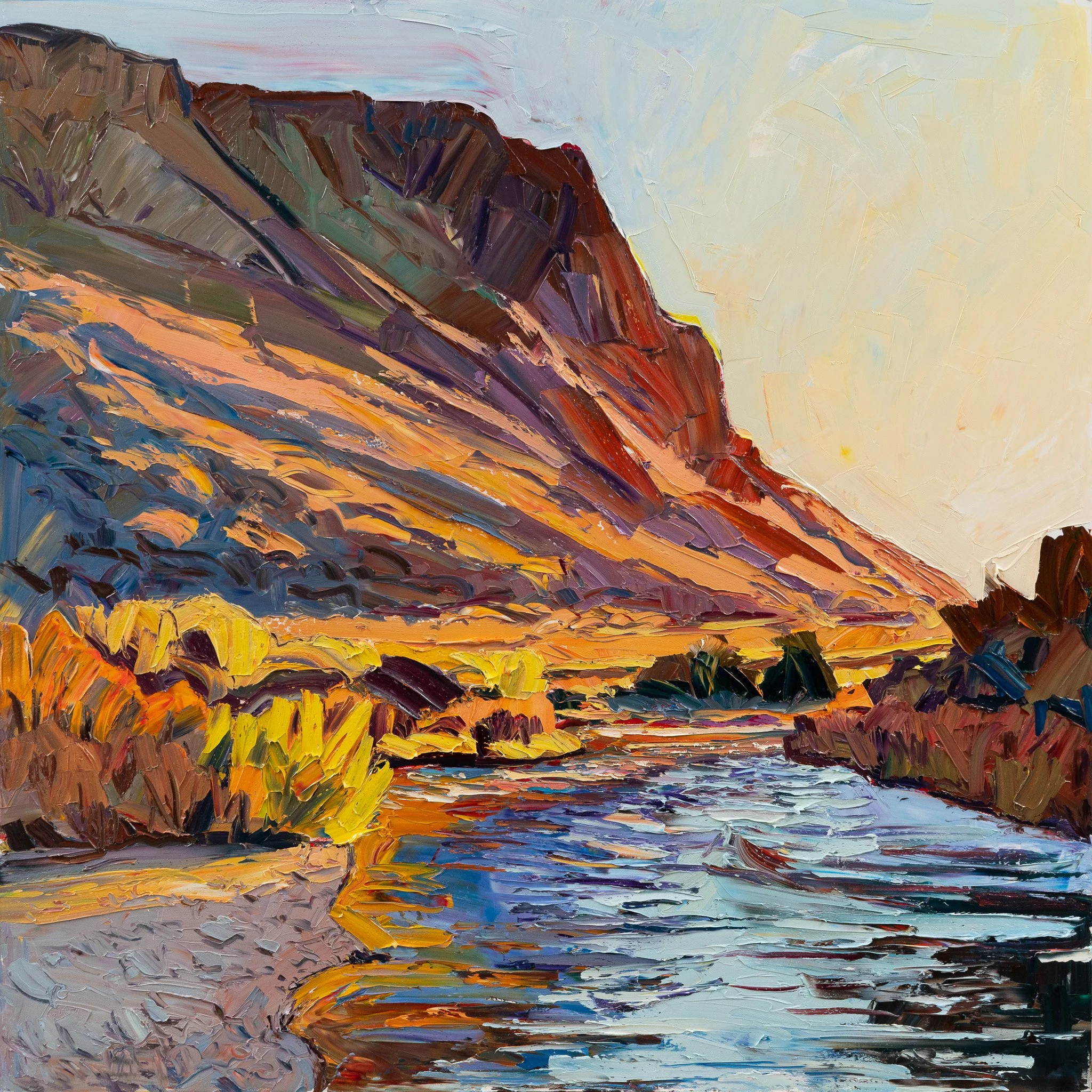Quartzite #3 • 48" x 48" • oil on panel • private collection