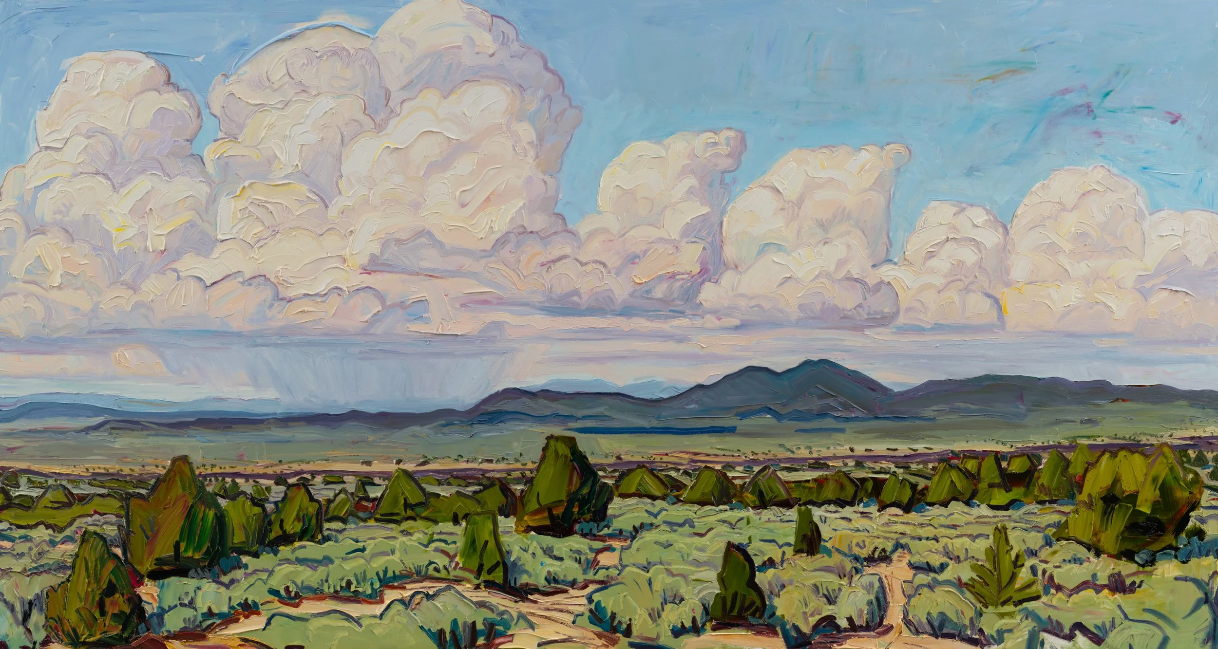 Expansive • 48" x 90" • oil on panel • 2026