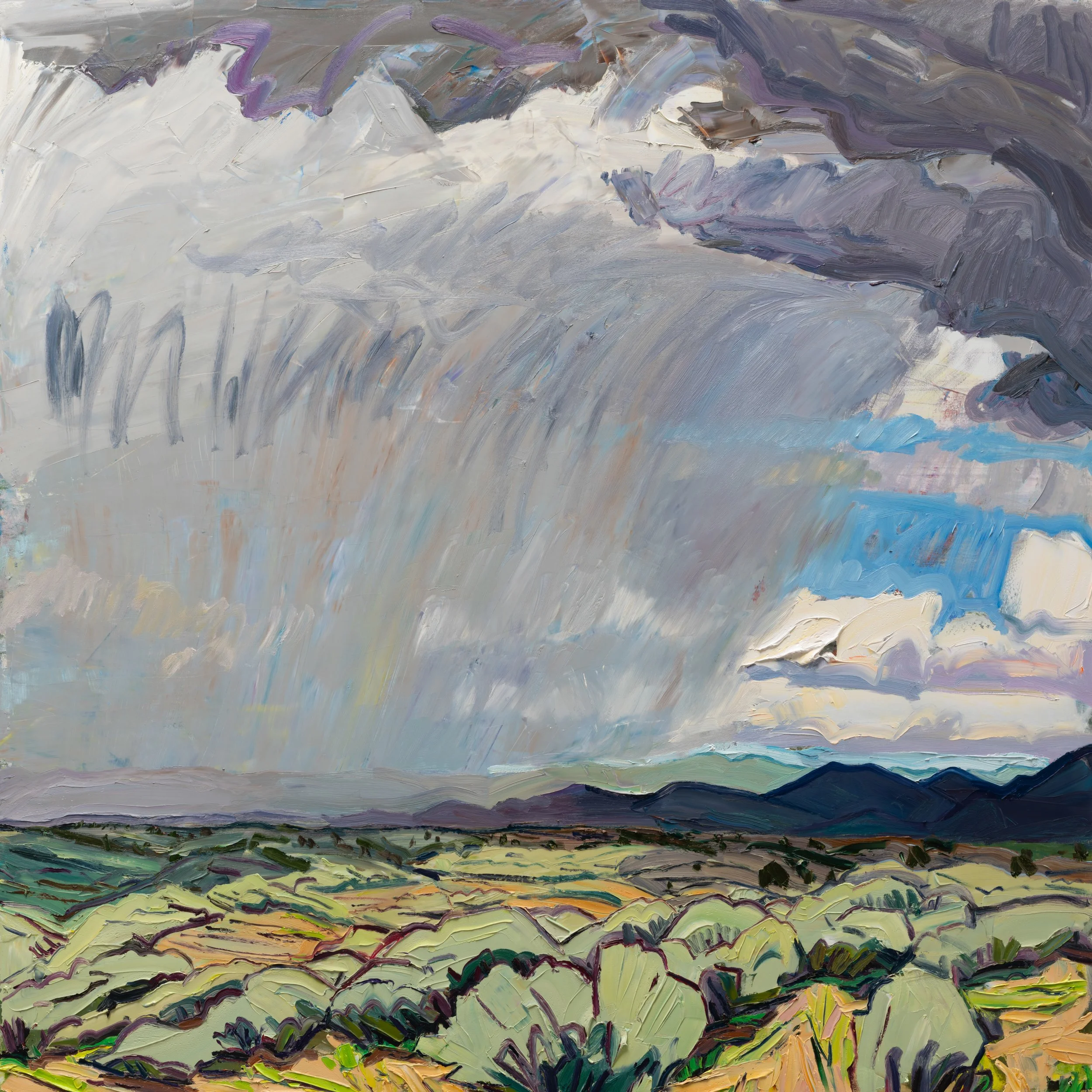 Apparition • 48" x 48" • oil on panel • 2026
