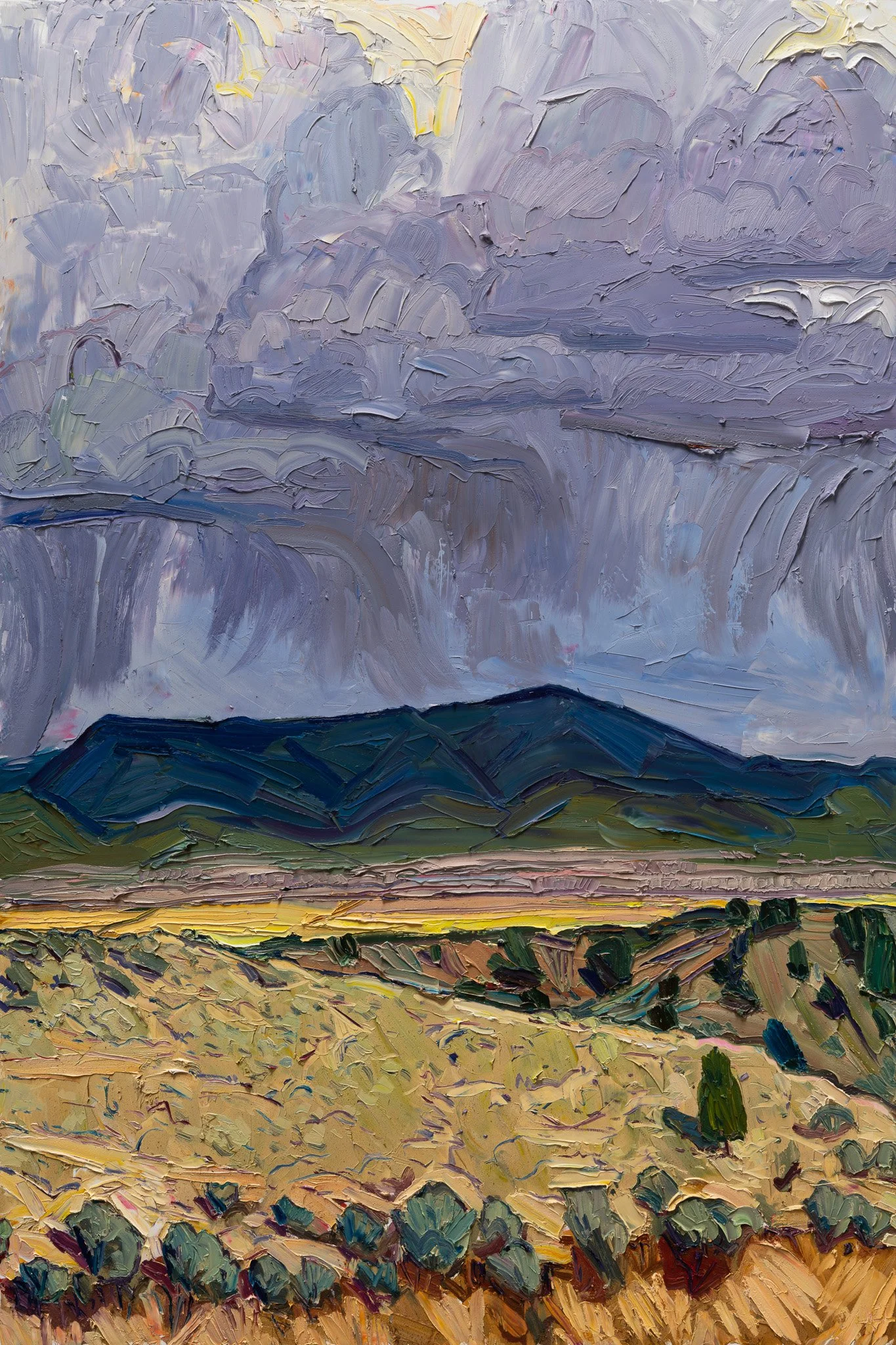 Homeward Calm • 72" x 48" • oil on panel • private collection