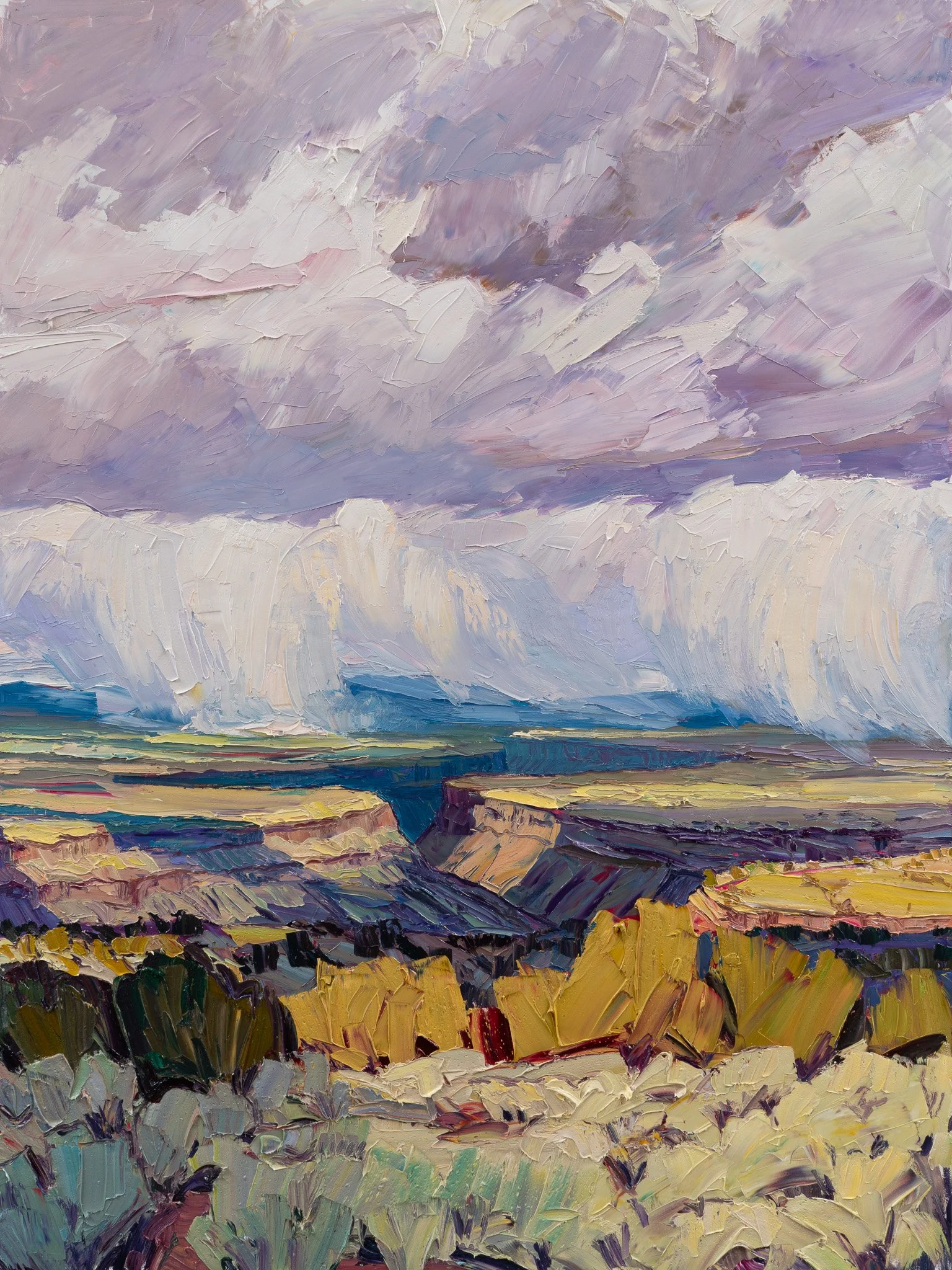 Monument #30 • 48" x 36" • oil on panel • private collection