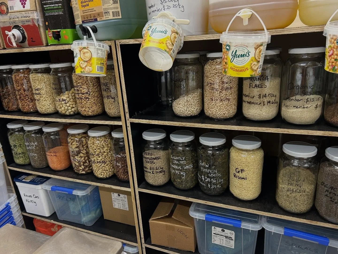 A reminder of our new Saturday hours 12pm to 2pm.
Stock up on dry goods and bulk liquids. We have had a restock of @ediblealchemyau kimchi and sauerkraut to help with excellent gut health in 2026.
Look forward to seeing your smiling faces!