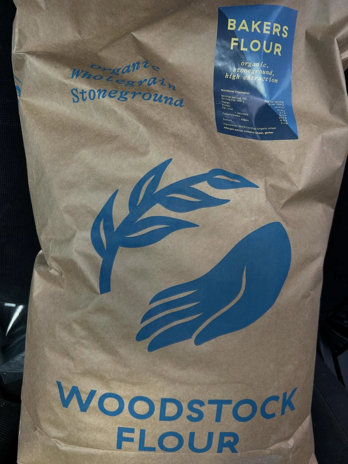 NEW PRODUCT ALERT 

We are excited to announce that we are now stocking bakers flour from Woodstock. 

Woodstock produce small batch organic single variety flours that are stoneground at their family farm in Lilliput near Rutherglen. 

Local and fres