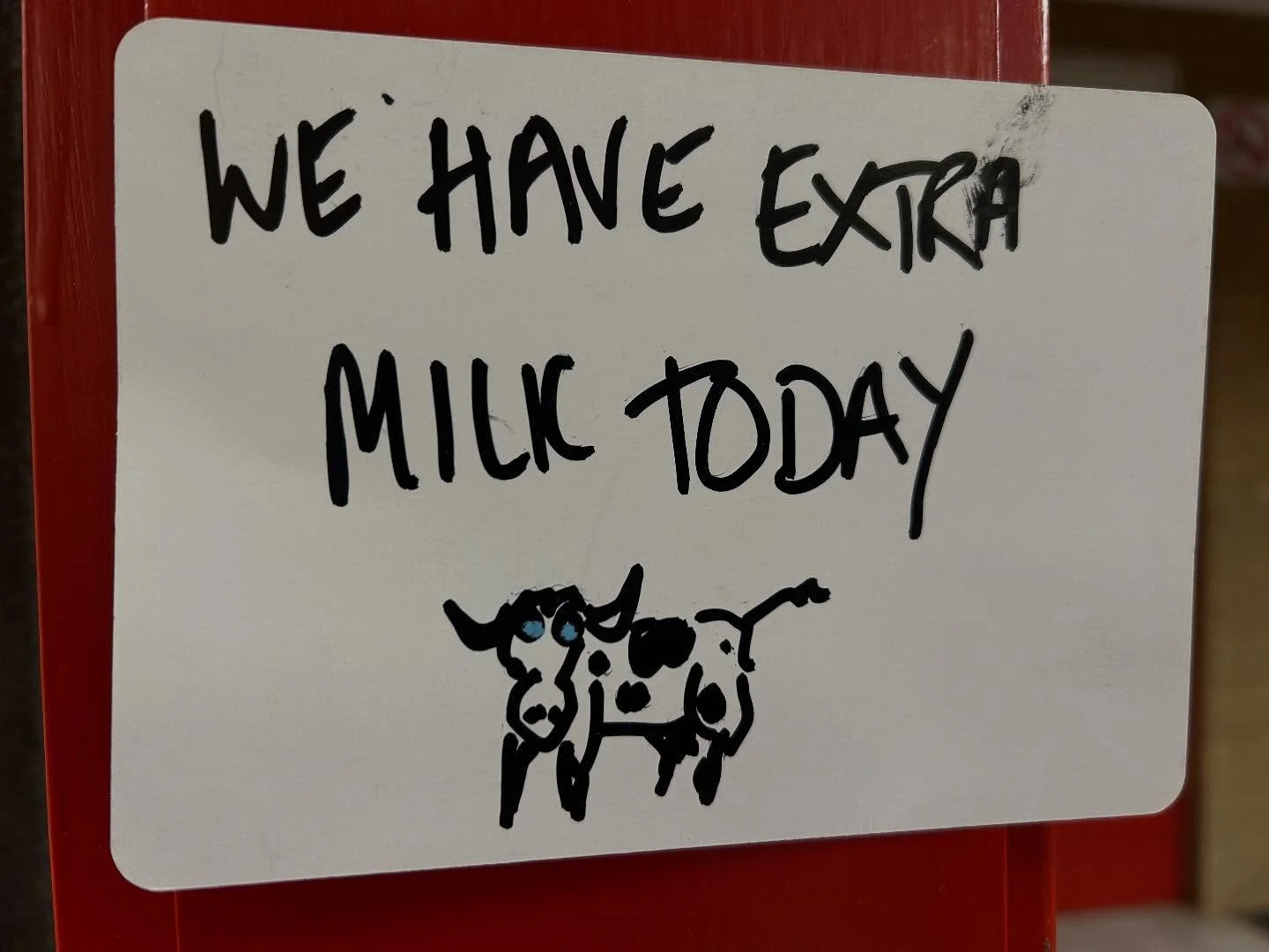 The co-op is open today from 12-2pm and we have extra milk.
No veg today as the farmers are off at Mt Beauty Market. You can catch @smallpatchsmoko and @lomandra_farm over there for your fresh veggies then pop back over the hill for all your dry good