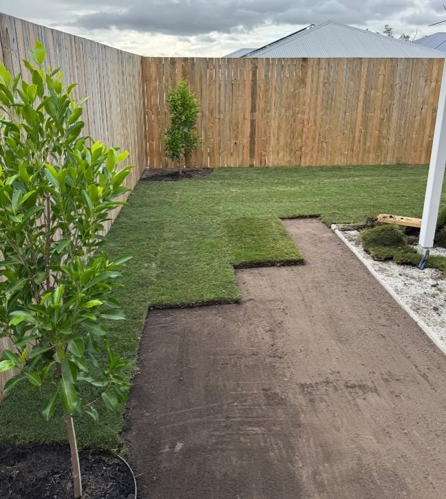 Nothing better than seeing fresh QLD Green Couch settle into a backyard properly 👌🌱

Here&rsquo;s what Brandon had to say after getting their turf from us:

⭐️⭐️⭐️⭐️⭐️
&ldquo;Great farm fresh turf for a good price. Helpful staff with good advice, t