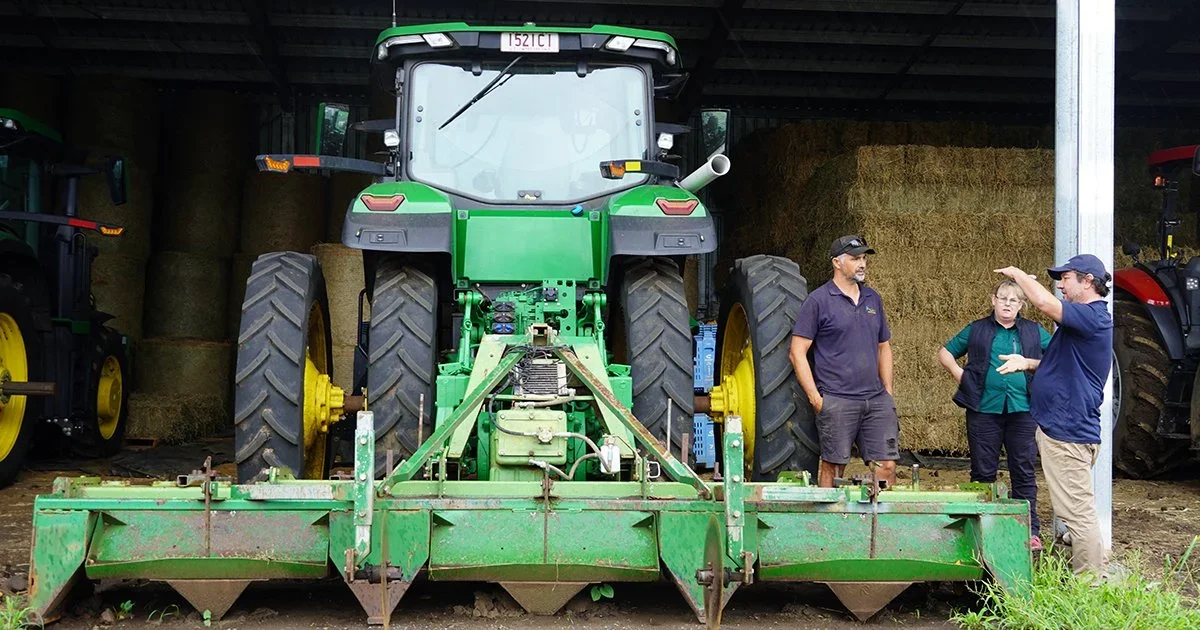 Precision cover cropping to enhance horticultural operation
