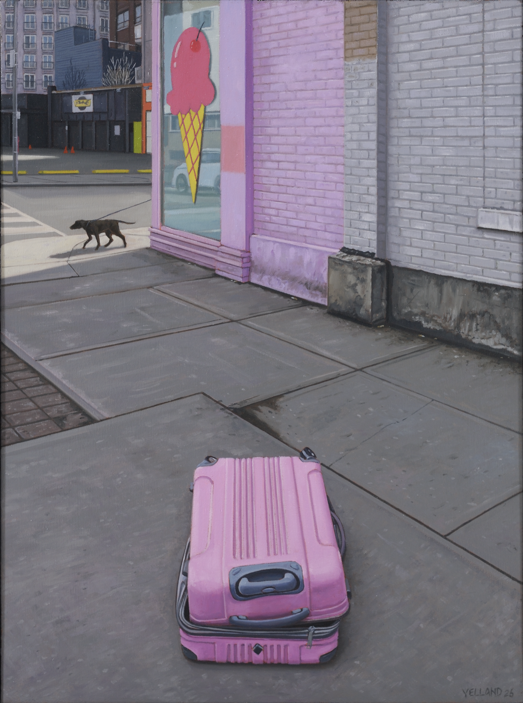 Baggage 24 × 18 Oil on Canvas SOLD (Madrona Gallery, Victoria, BC)