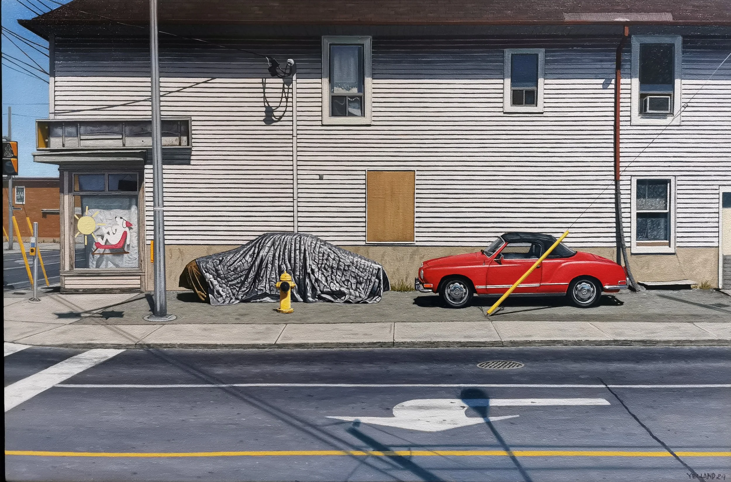 Introvert Extrovert (2024) 24 x 36 Oil on Canvas on Panel SOLD (Madrona Gallery, Victoria, BC)