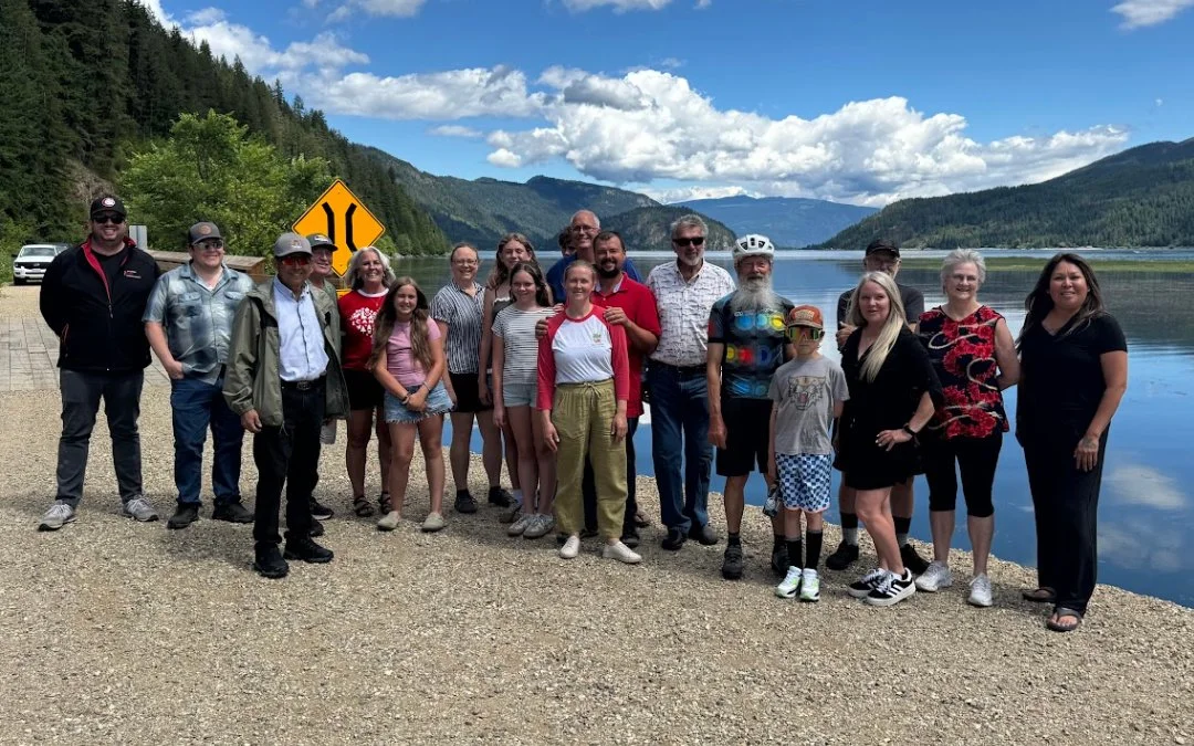 Local Farmers Celebrate Completion of Rosemond Bridge Rail Trail Section