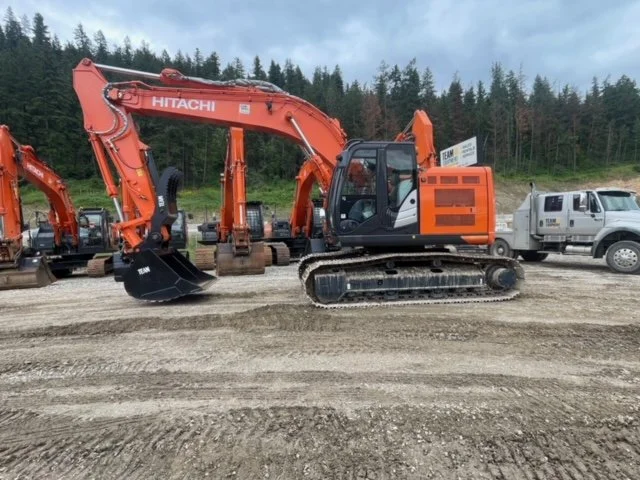 A new Yuc Civil Construction excavator.