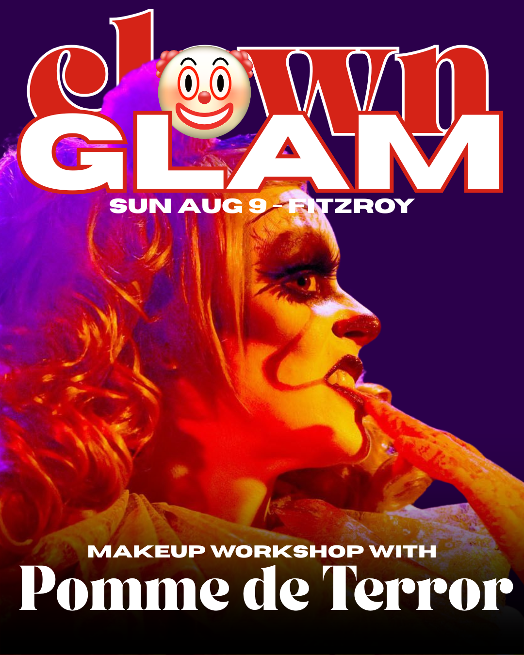 Pomme de Terror Makeup Drag Workshop