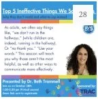 5 Ineffective Things We Say to Kids and Why They Don't Work