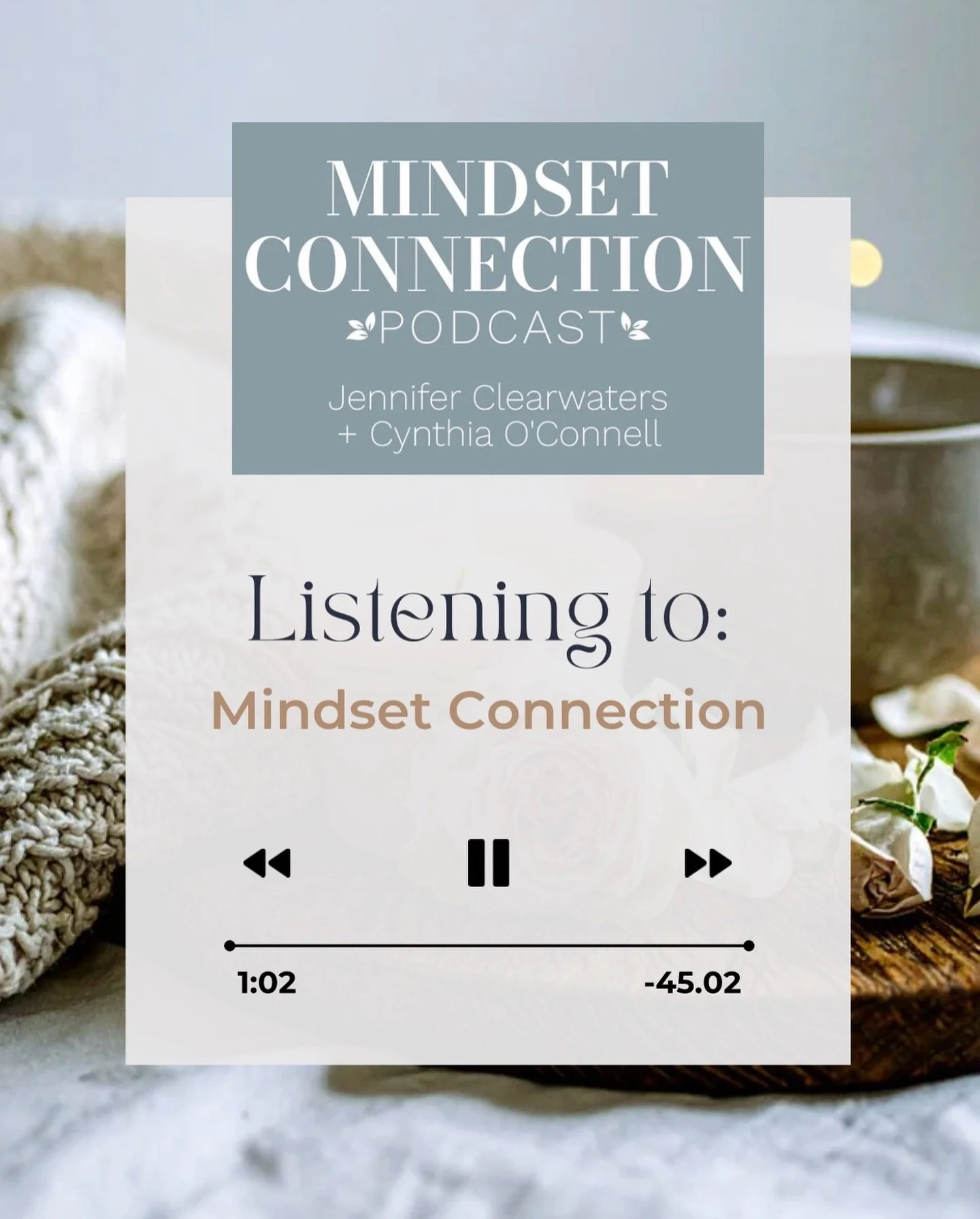 It&rsquo;s the perfect day to cozy up and put on a podcast ❄️

With over 30 episodes from changemakers around the world, the Mindset Connection is a great way to get you through these snowy conditions. 

Stream now on Spotify or Apple Music!