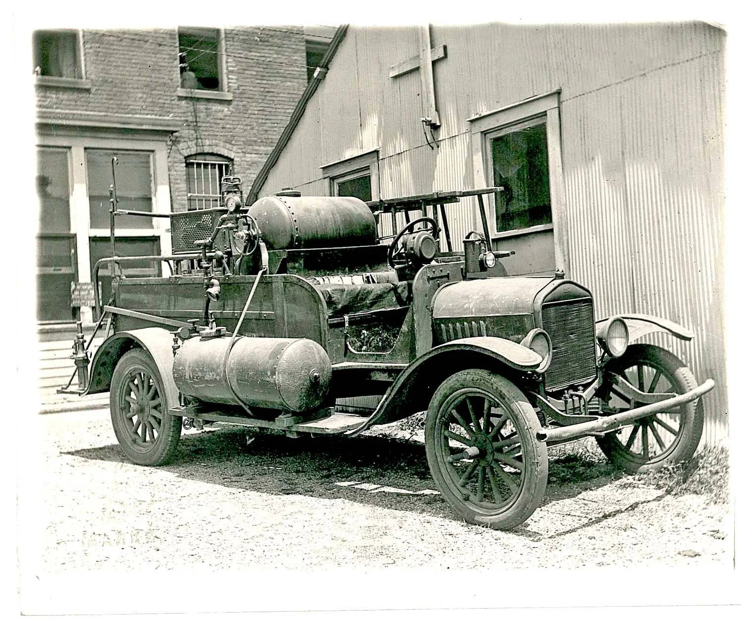 Clinton's First Fire Truck