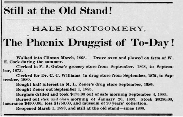 Hale Montgomery and the Museum Behind the Counter