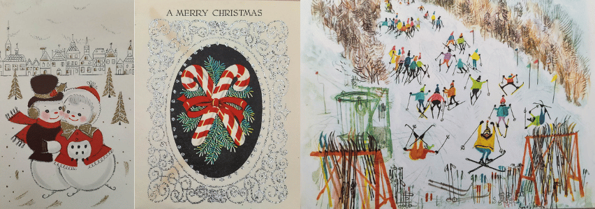 Misc Christmas card images.